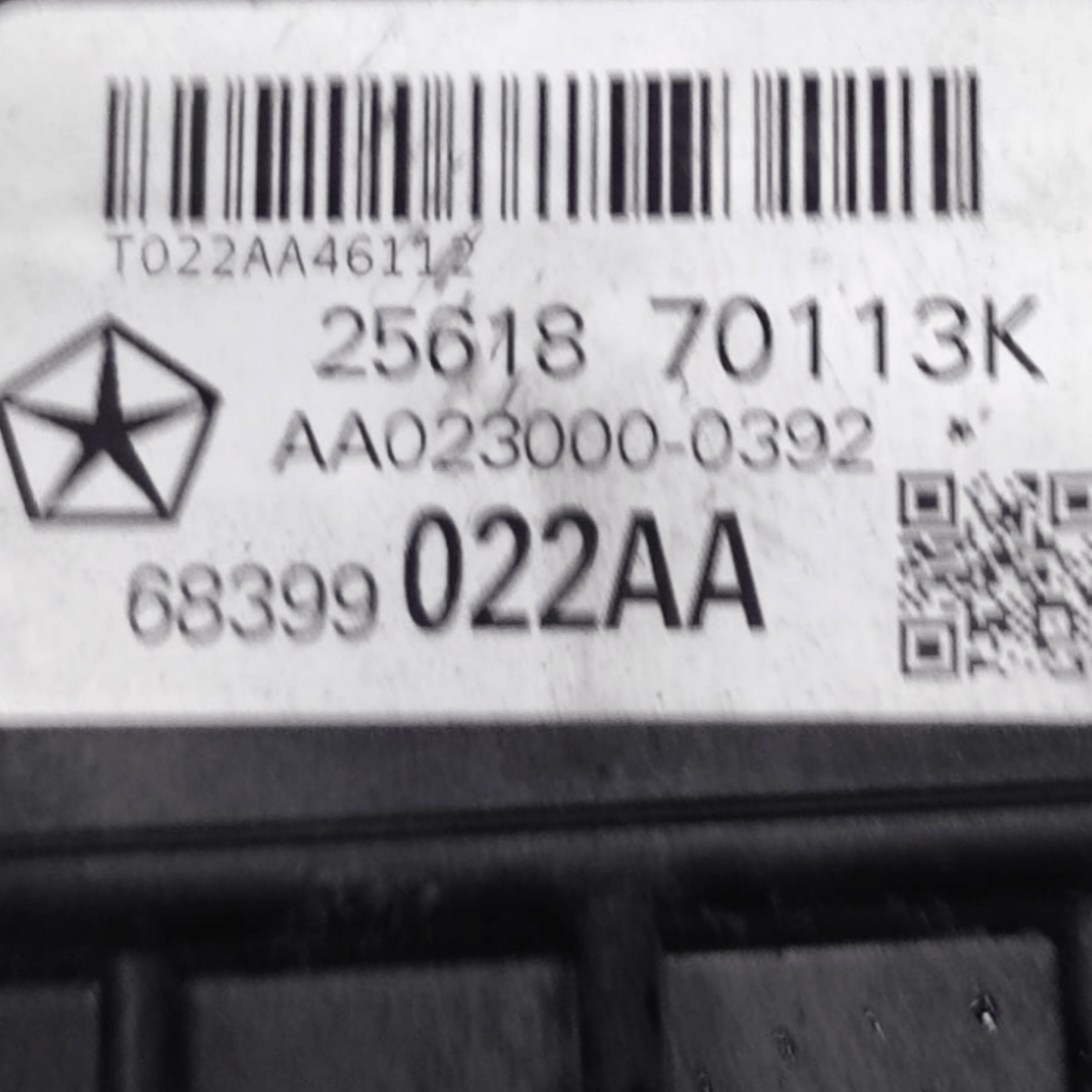 Electric fan jeep cherokee kl 2.2 diesel code: 68399022aa (2013 - 2023) - F&P CRASH SRLS - Used Parts