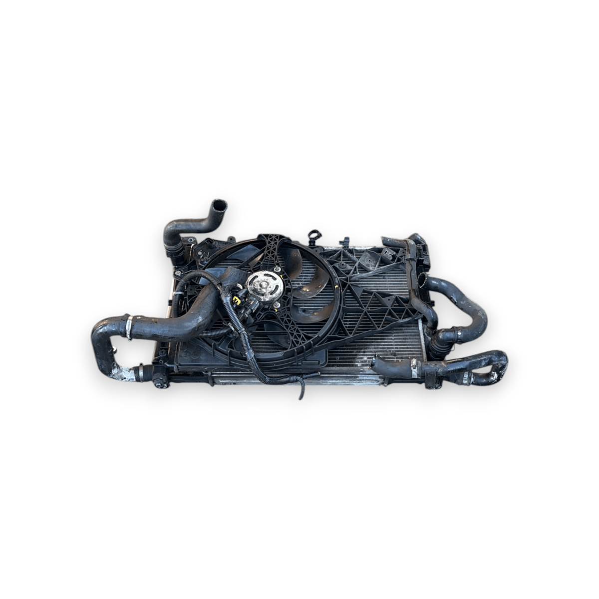 Elettroventola + radiatore alfa romeo mito 1.3 diesel cod:871300600 (2008 - 2018) - F&P CRASH SRL - Ricambi Usati
