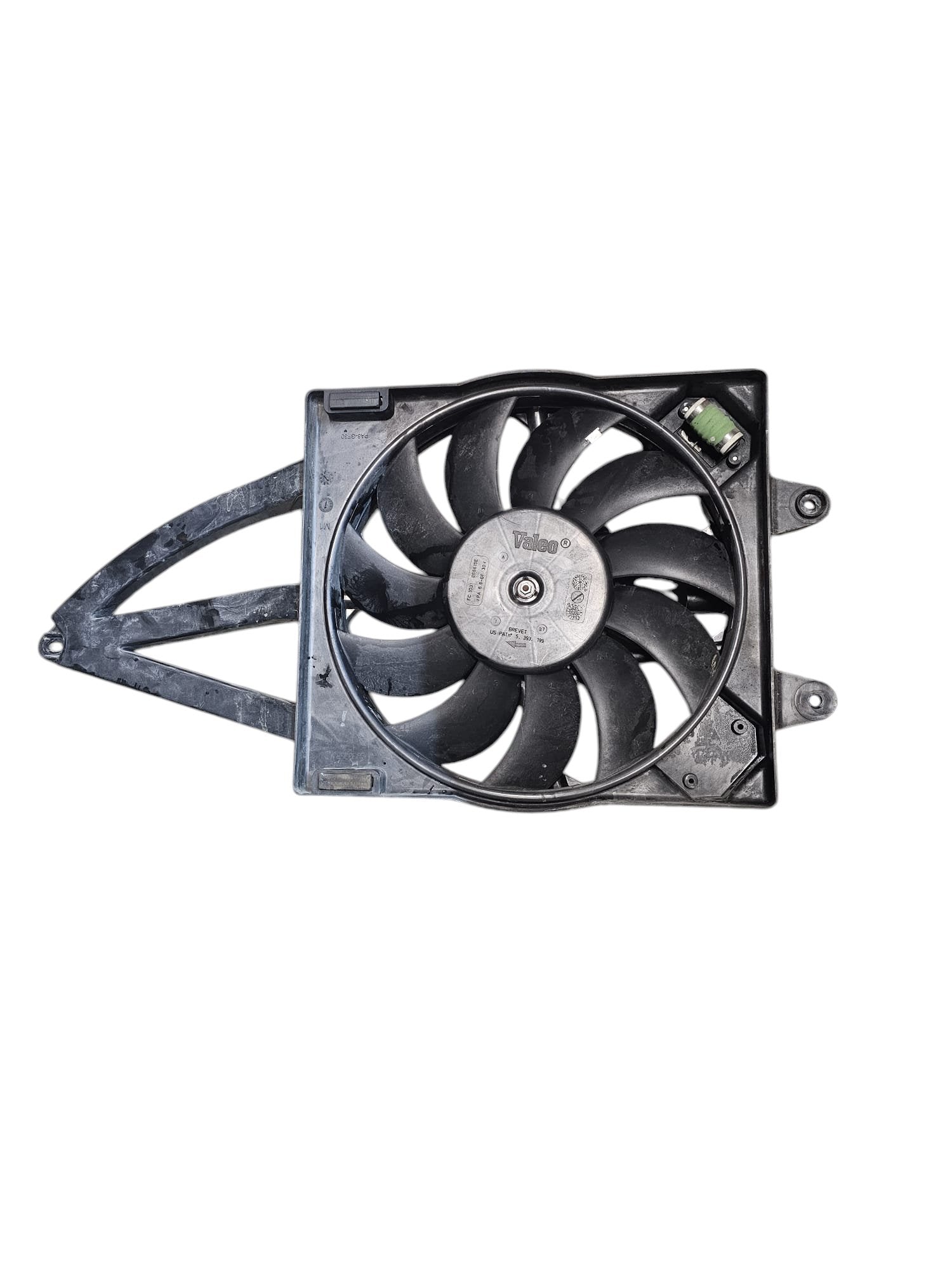 Radiator Electric Fan Fiat Panda 169 1.2 Gasoline (2003 - 2012) Code: 993373R - F&P CRASH SRLS - Used Parts