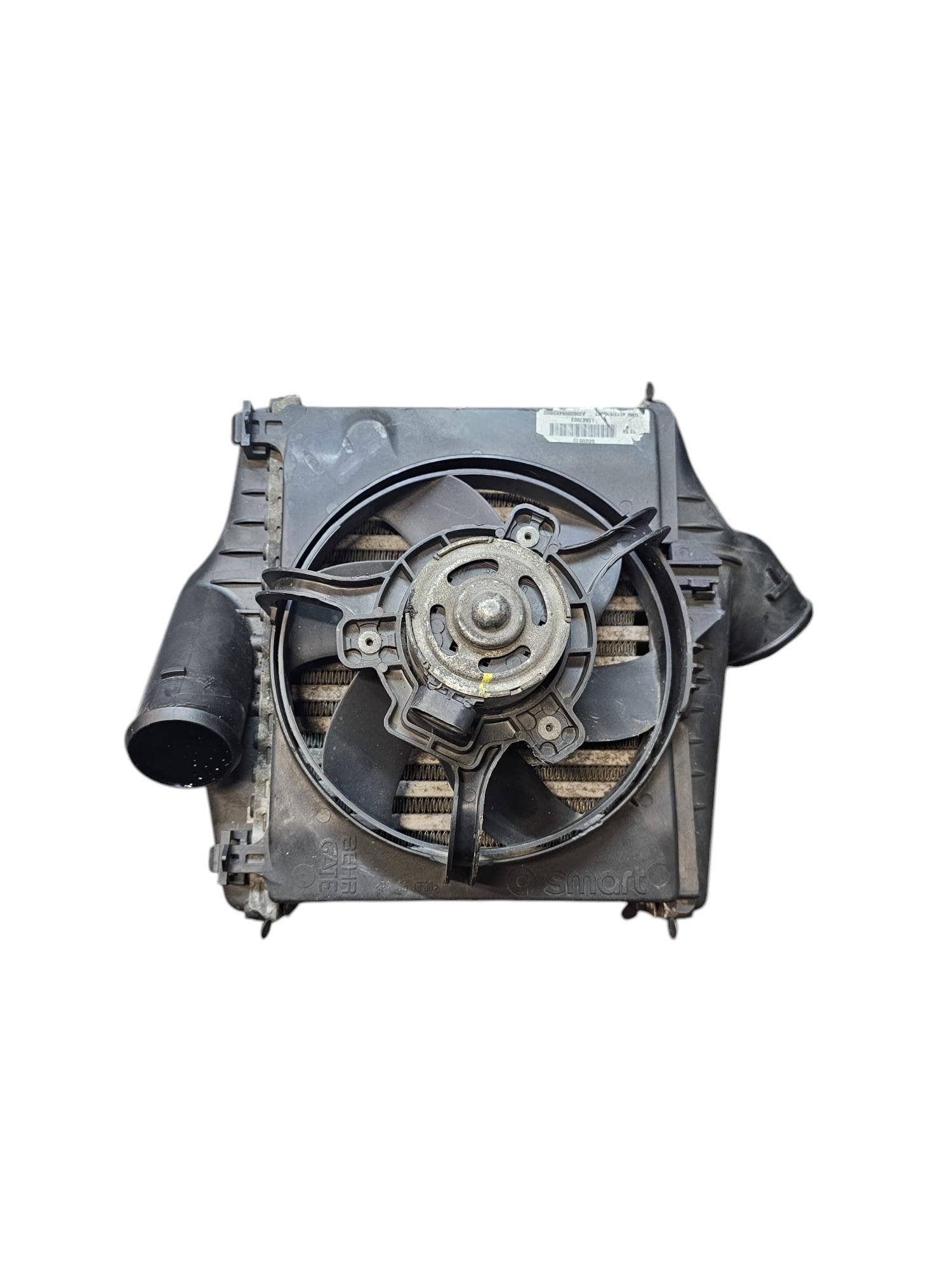 Electric fan + Intercooler radiator Smart ForTwo W451 1.0 Petrol Code:5020510 (2007 - 2015) - F&P CRASH SRLS - Used Parts