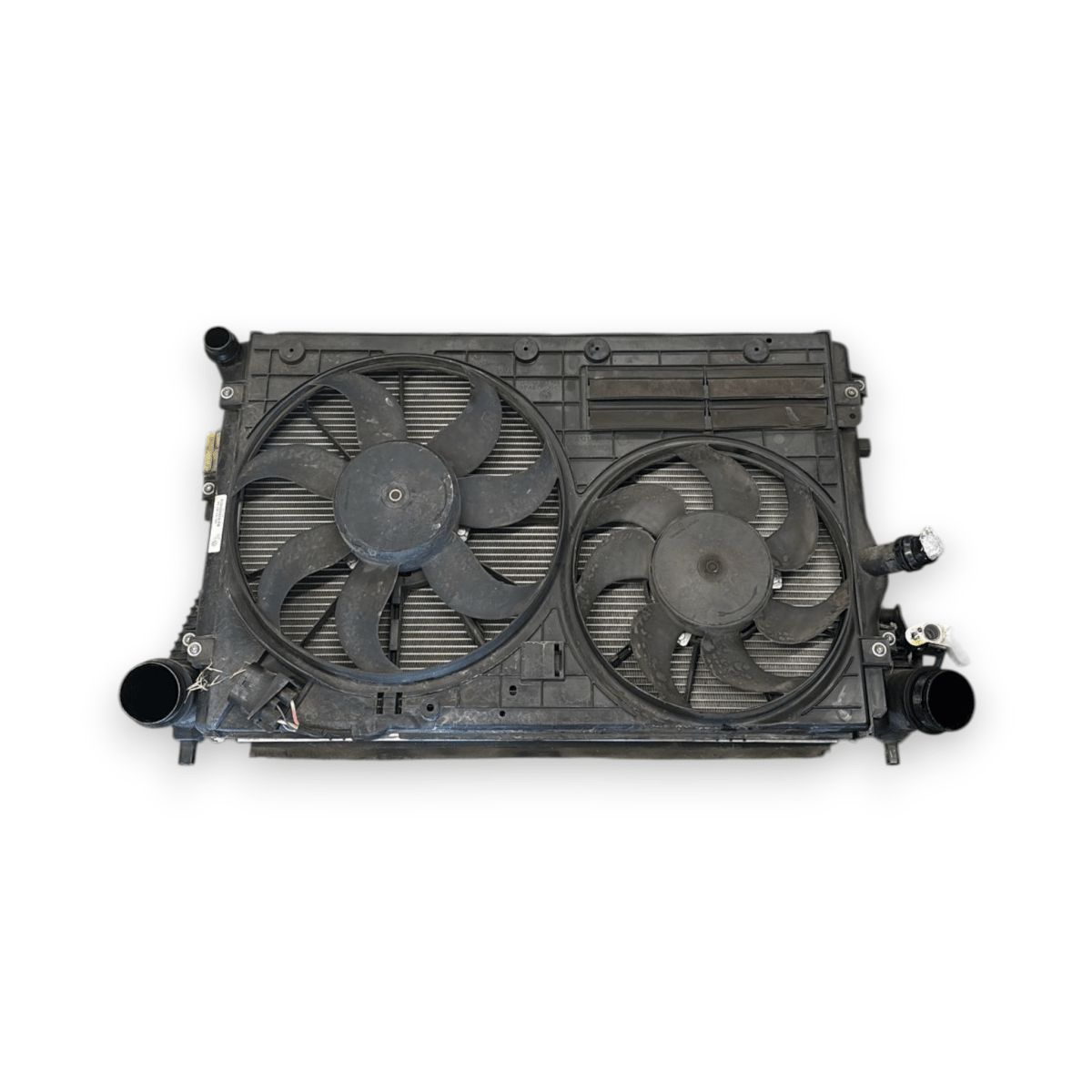 Elettroventola + radiatori audi a3 8p 1.6 diesel cod:1k0121251dd / 1k0121207bc (2003 - 2013) - F&P CRASH SRL - Ricambi Usati