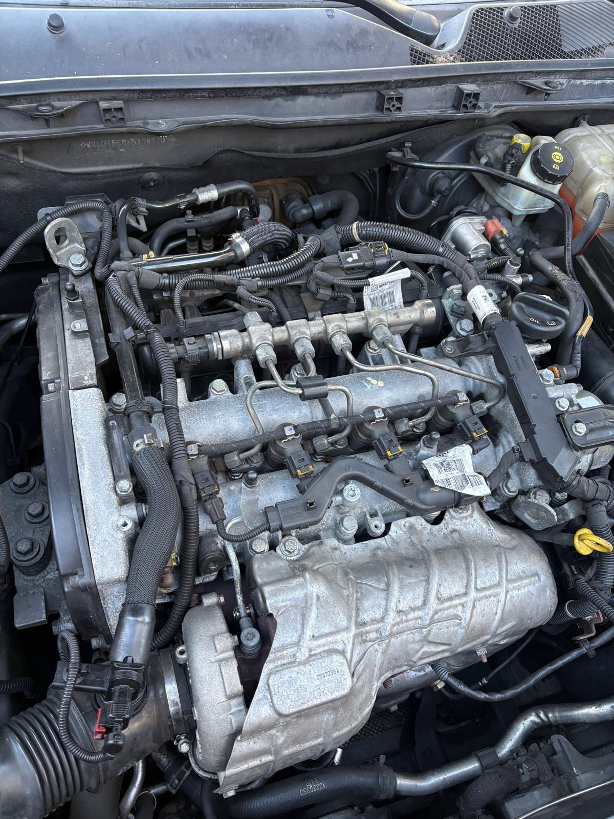 Moteur Ford C-Max 1.6 Diesel 70kw 95cv (2014) cod: T3DA