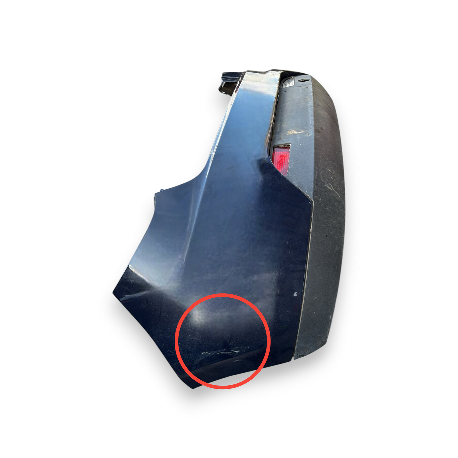 Parachoques trasero azul fiat bravo II (2007-2014)