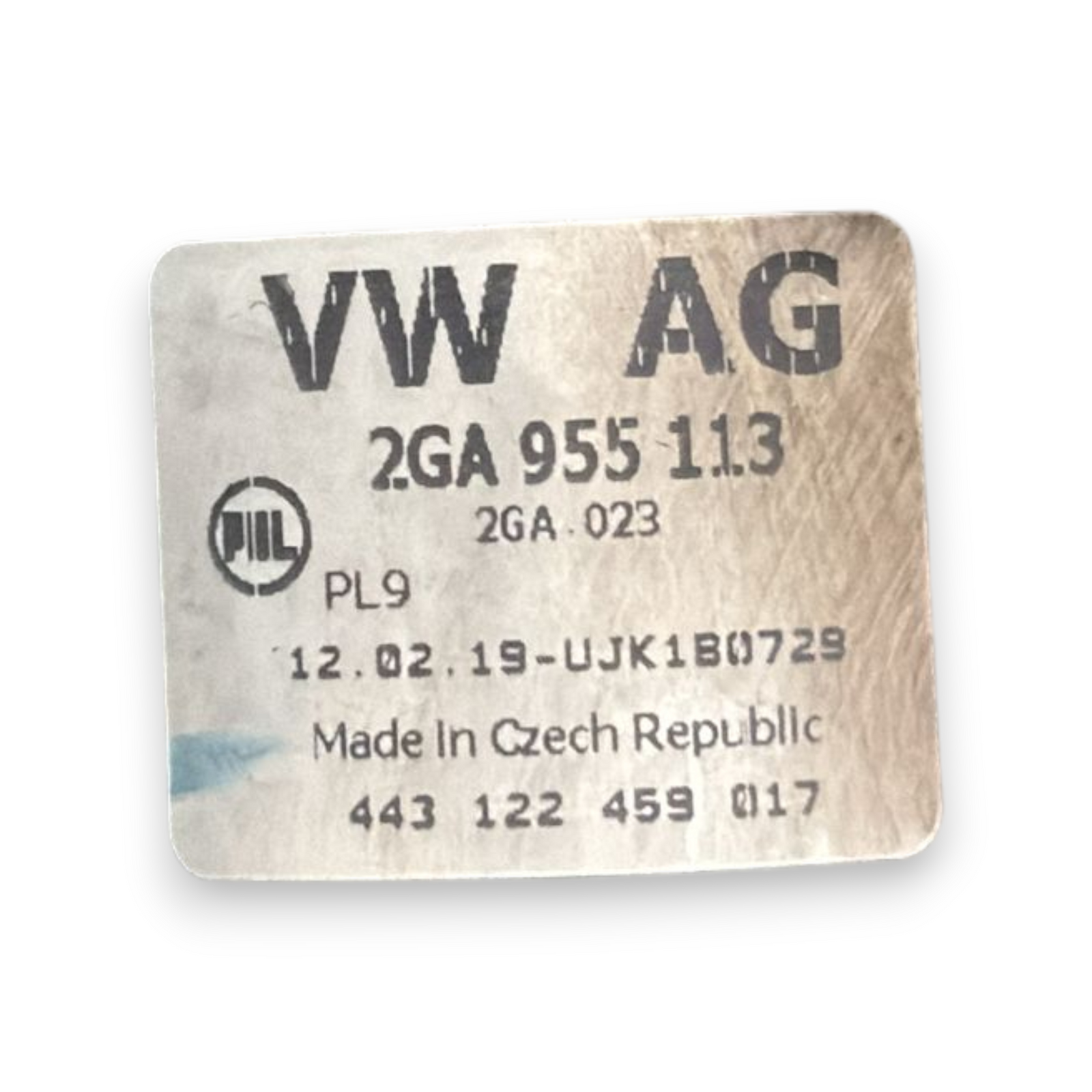 Sprednji brisalec za volkswagen t-roc kod:2ga955113 (2017-)