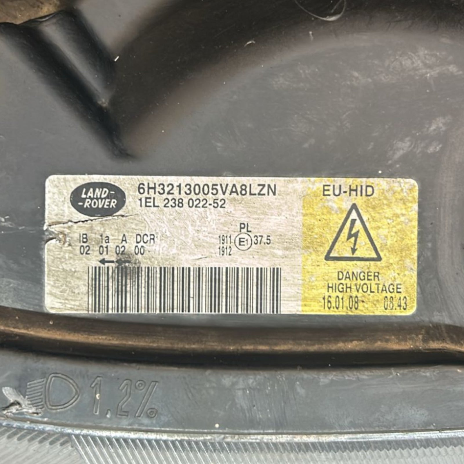 Headlight / Halogen Front Right Range Rover Sport (L320) code 6H3213005VA (2005 > 2012) - F&P CRASH SRLS - Used Parts