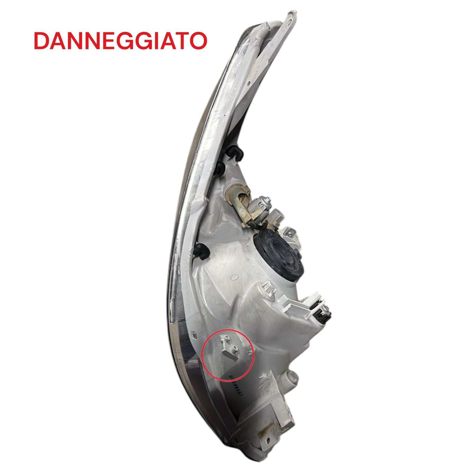 Fanale / Faro Alogeno Destro Toyota Land Cruiser KDJ cod:08 - 212 - 11D7R (2002 >2007) - F&P CRASH SRLS - Ricambi Usati