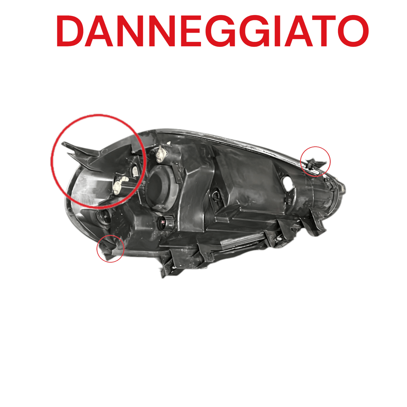Fanale / Faro Alogeno Sinistro Fiat Punto Evo (2012 >) - F&P CRASH SRLS - Ricambi Usati
