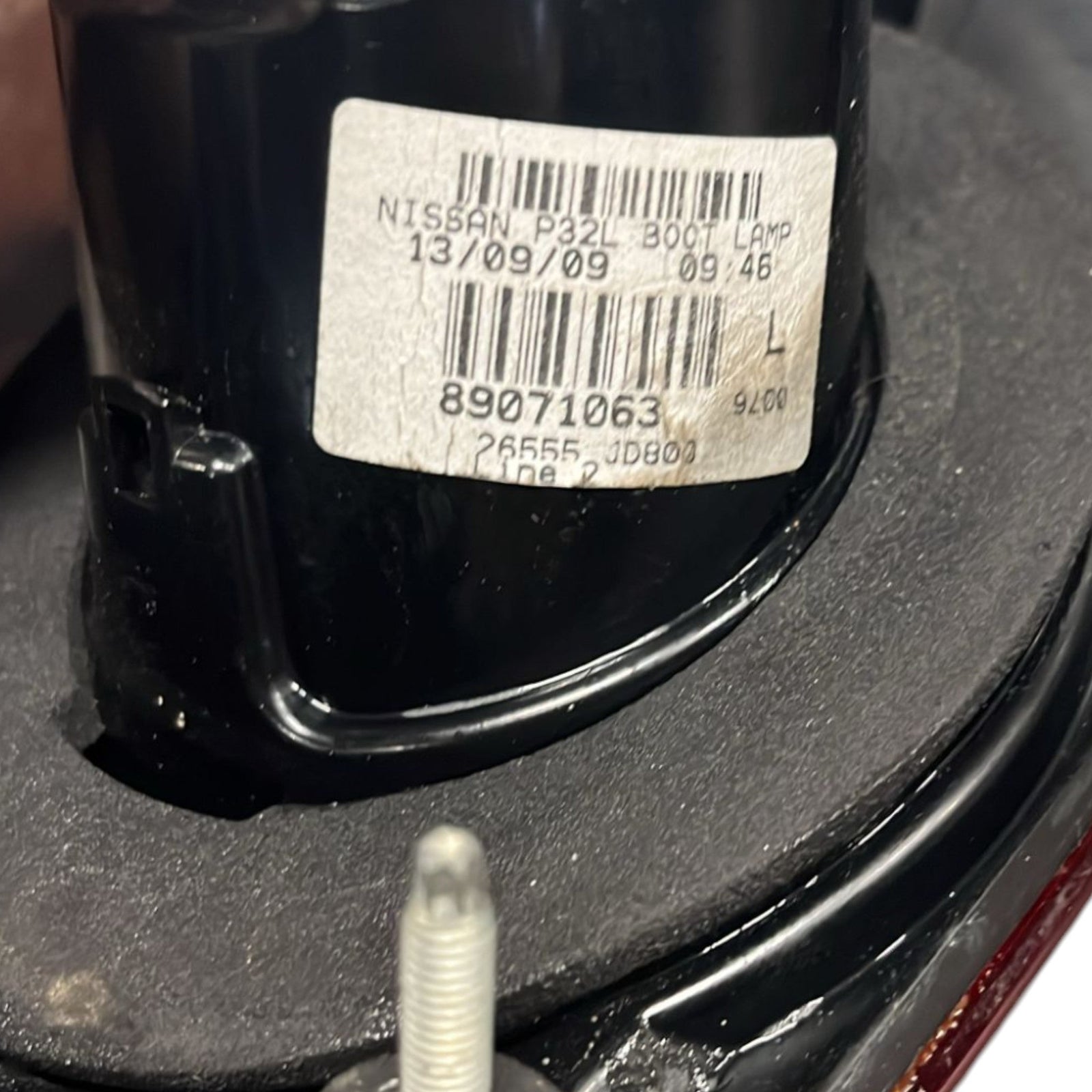 Fanale Interno Posteriore Sinistro Alogeno Nissan Qashqai J10 cod:89071063 (2006 >2014) - F&P CRASH SRLS - Ricambi Usati