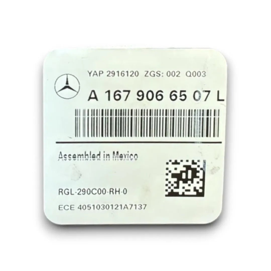 Fanale posteriore interno sinistro Mercedes-Benz Classe GLE V167 dal 2018 OEM A1679060407 - F&P CRASH SRL - Ricambi Usati
