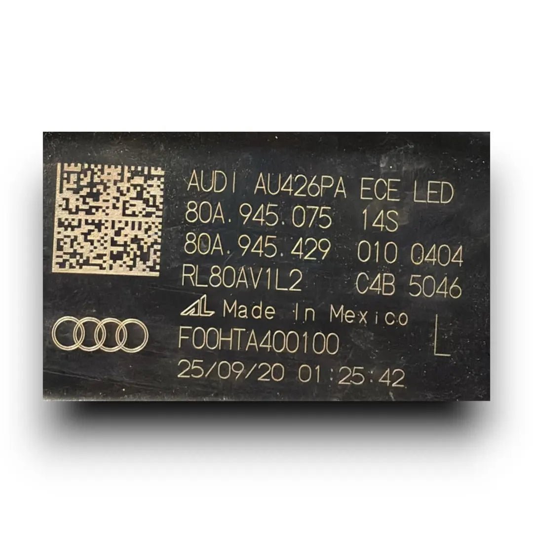 Fanale posteriore sinistro Audi Q5 OEM 80A945093 - F&P CRASH SRL - Ricambi Usati