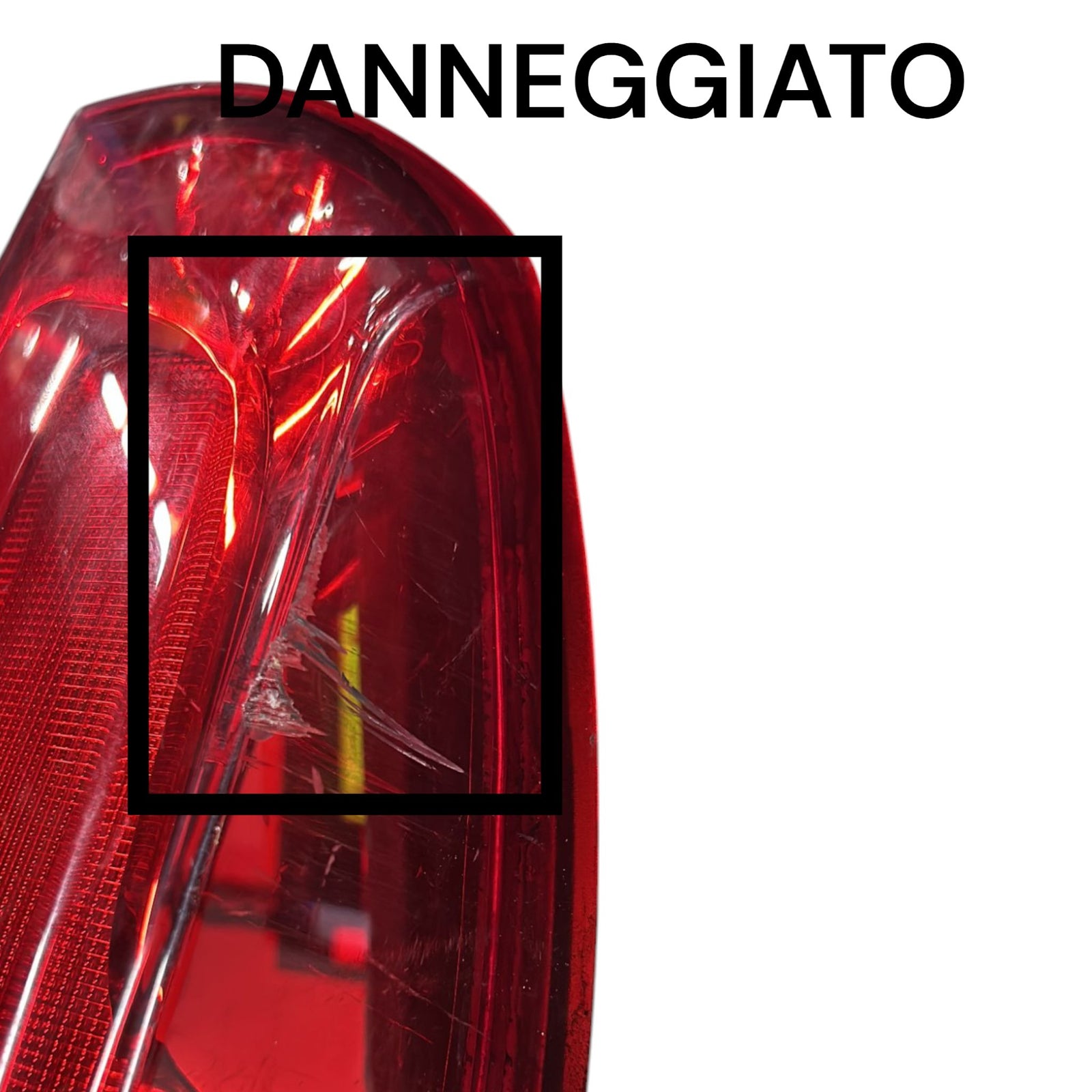 Rear Halogen Stop Light Right Fiat Doblo II cod.52044715 (2009 > 2022) - F&P CRASH SRLS - Used Parts