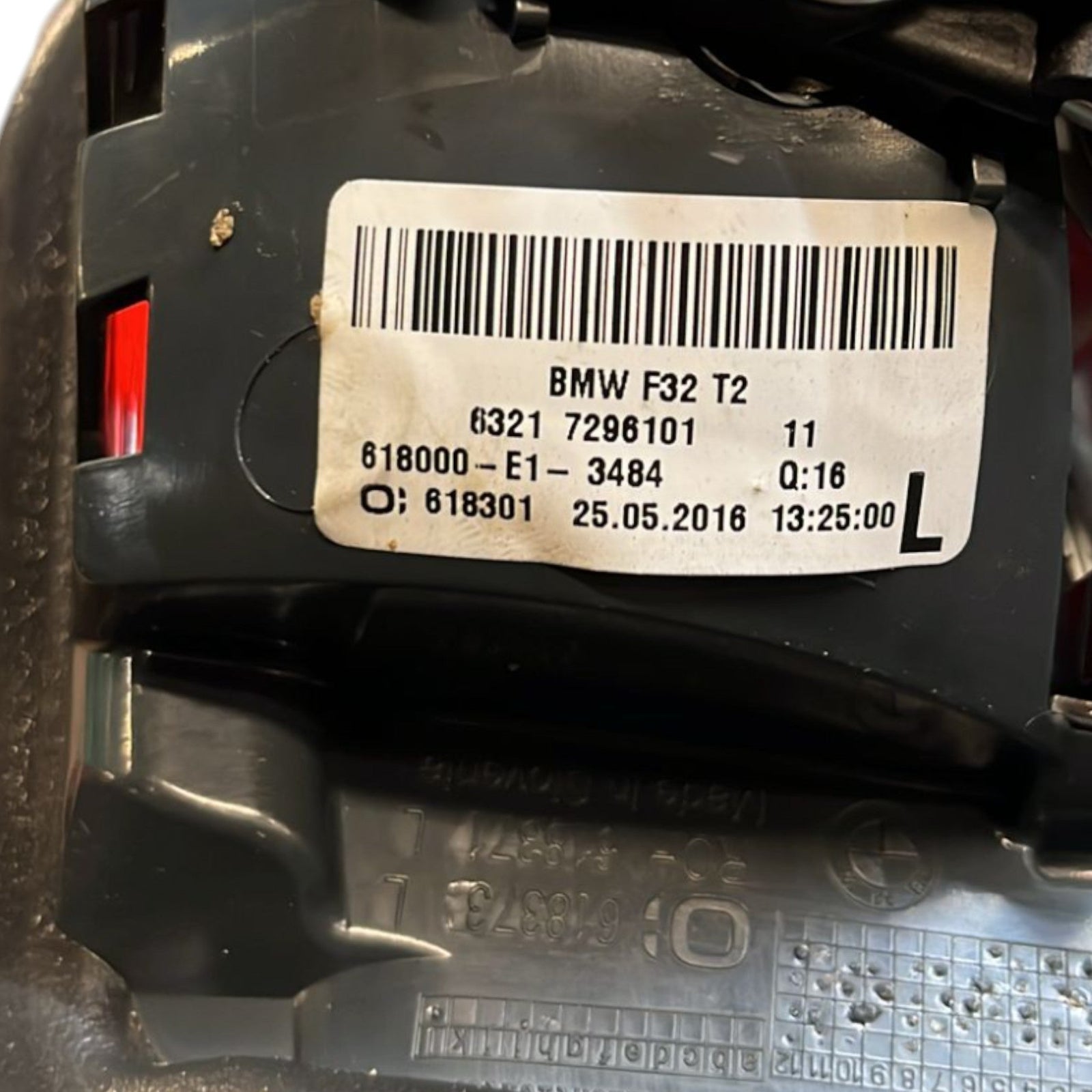 Fanale / Stop Alogeno Sinistro Bmw Serie 4 (F32) cod:63217296101 (2013 >2020) - F&P CRASH SRLS - Ricambi Usati