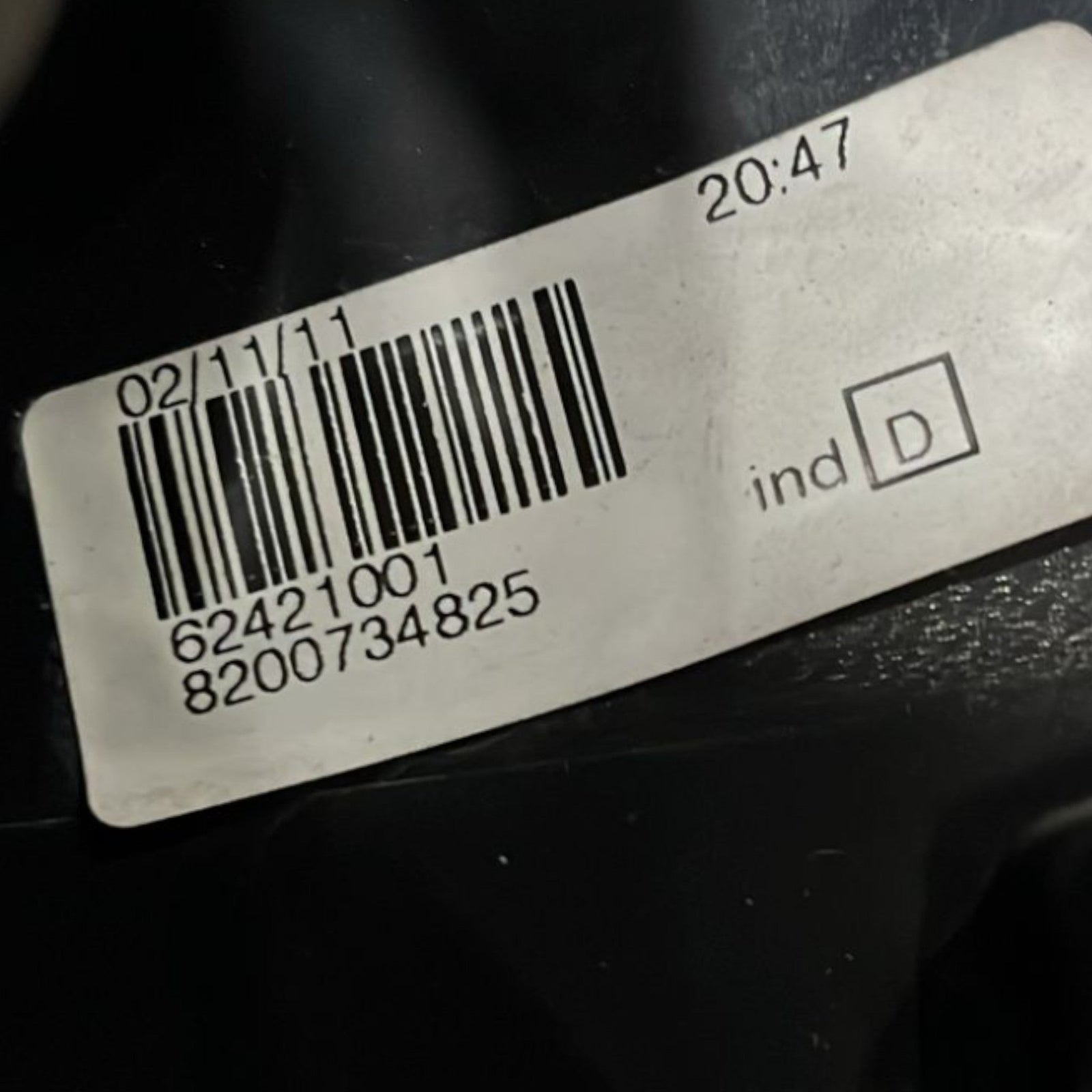 Fanale / Stop Alogeno Sinistro Dacia Sandero I cod:62421001 (2008 >2012) - F&P CRASH SRLS - Ricambi Usati