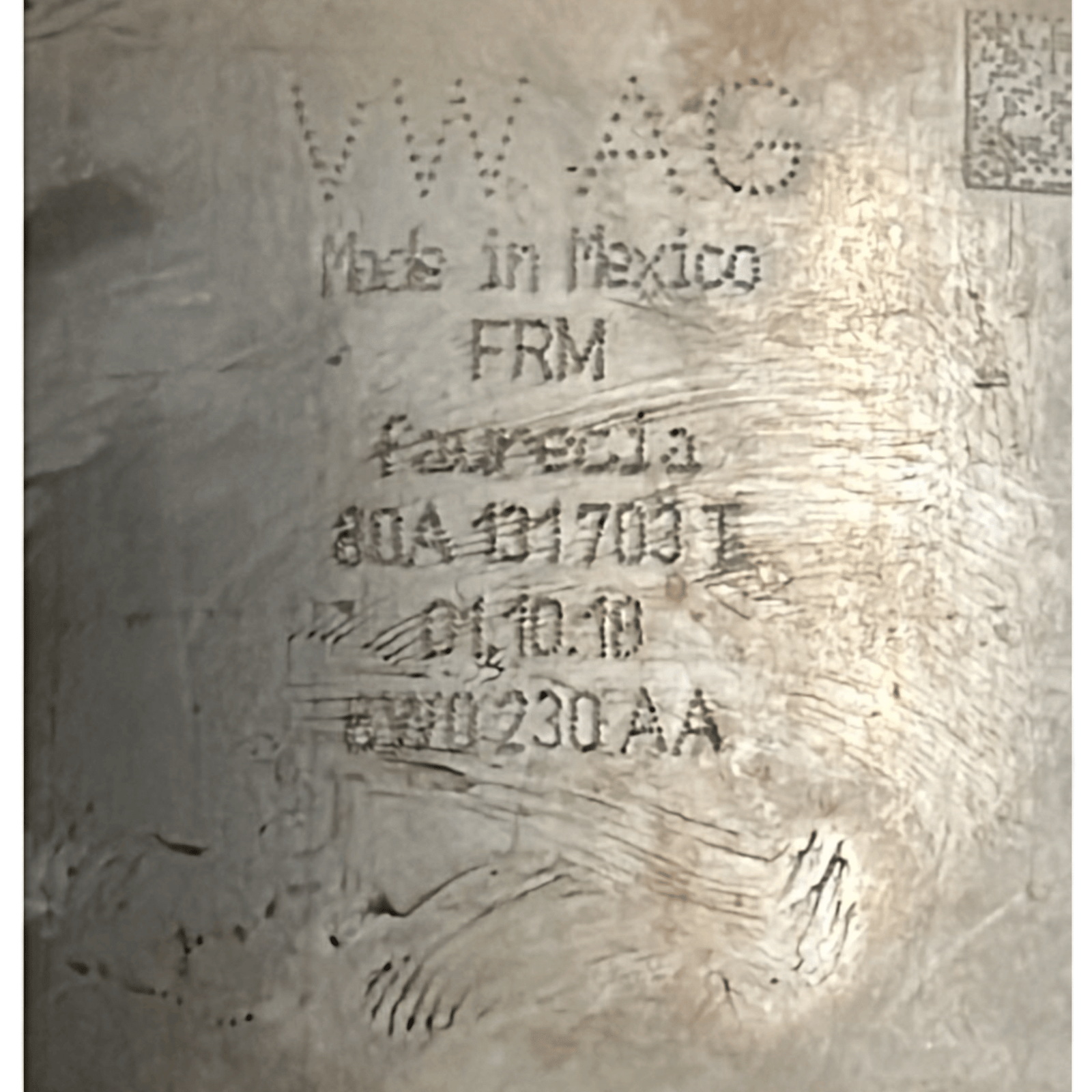Fap / catalyst / particulate filter Audi Q5 FY 2.0 diesel (2017 - >) code.80A131703T - F&P CRASH SRLS - Used Parts