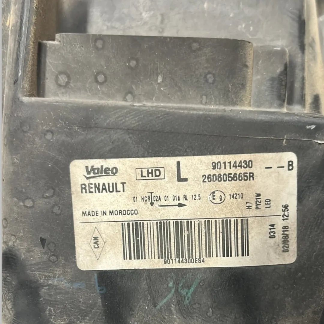 Dettaglio Faro anteriore sinistro Dacia Sandero 2ª Serie 2012–2021 OEM 260604218R - foto 3