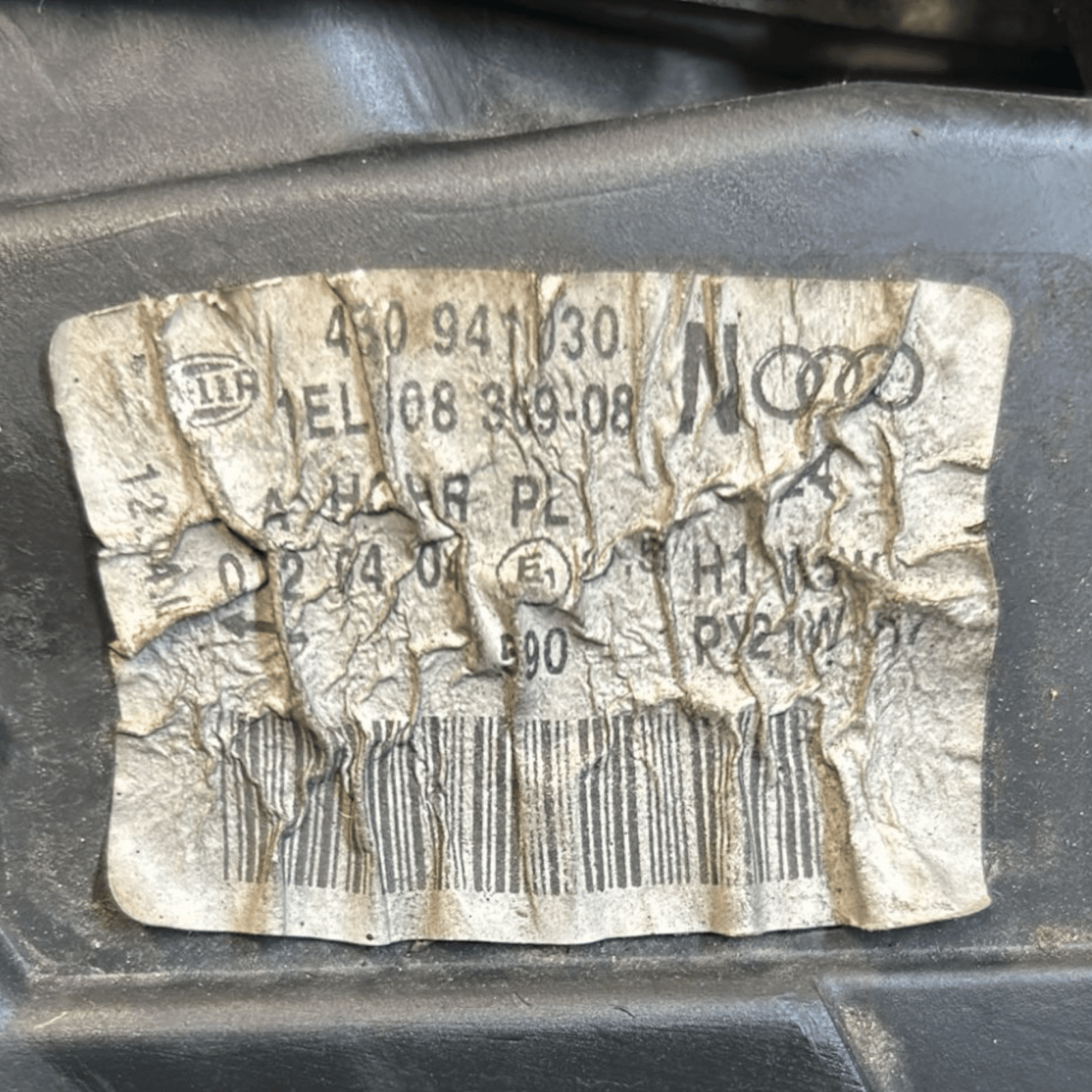 Faro / Fanale Alogeno Anteriore Destro Audi A6 C5 (1997 > 2004) cod:4B0941030 - F&P CRASH SRLS - Ricambi Usati