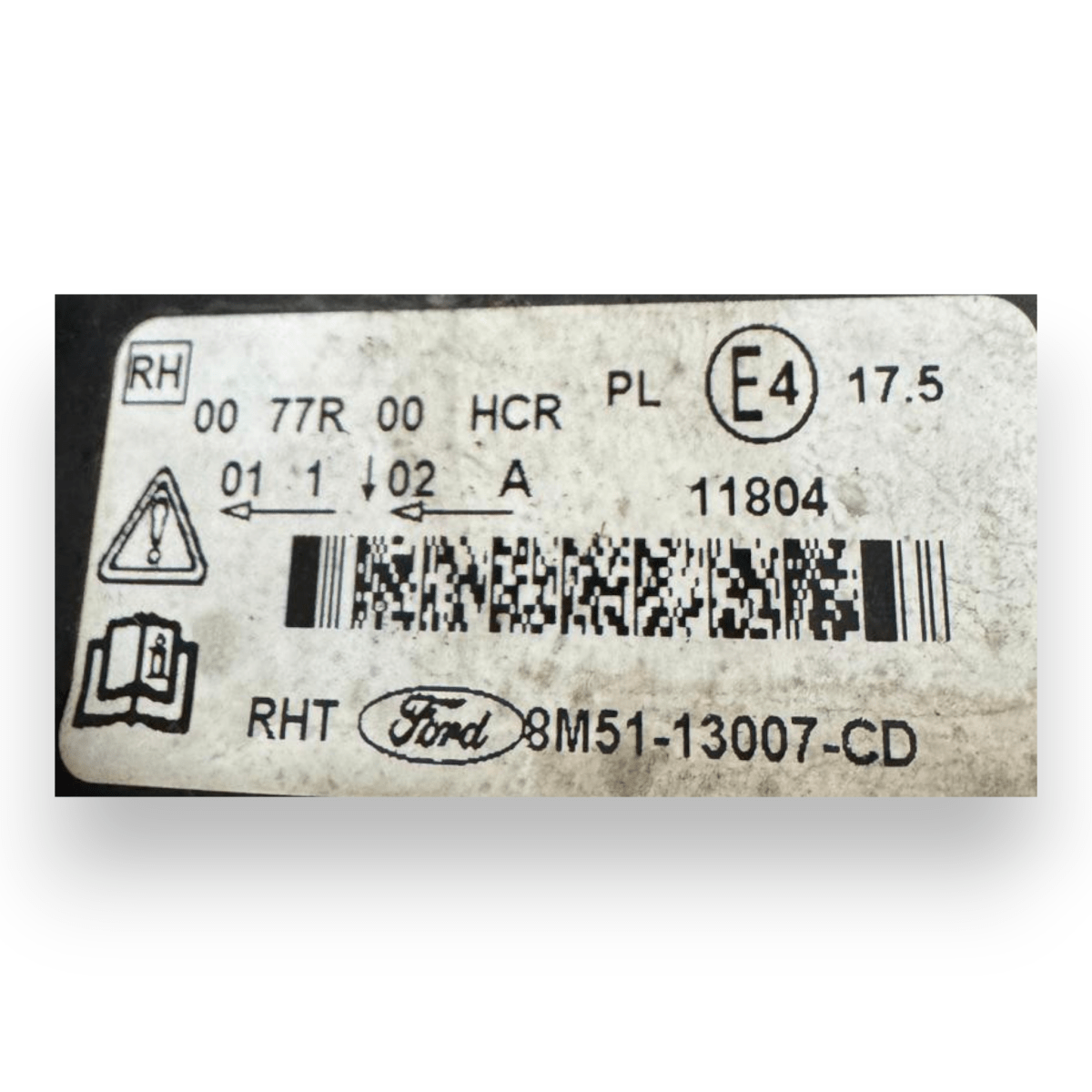 Faro / fanale anteriore destro (dx) Ford Focus II cod.8M51 - 13007 - CD (2008 - 2011) - F&P CRASH SRL - Ricambi Usati