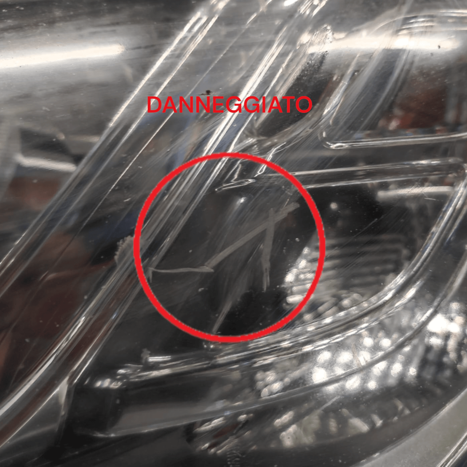 Left Headlight / Lamp Fiat Ducato COD: 62666267 (2014>) - F&P CRASH SRLS - Used Spare Parts