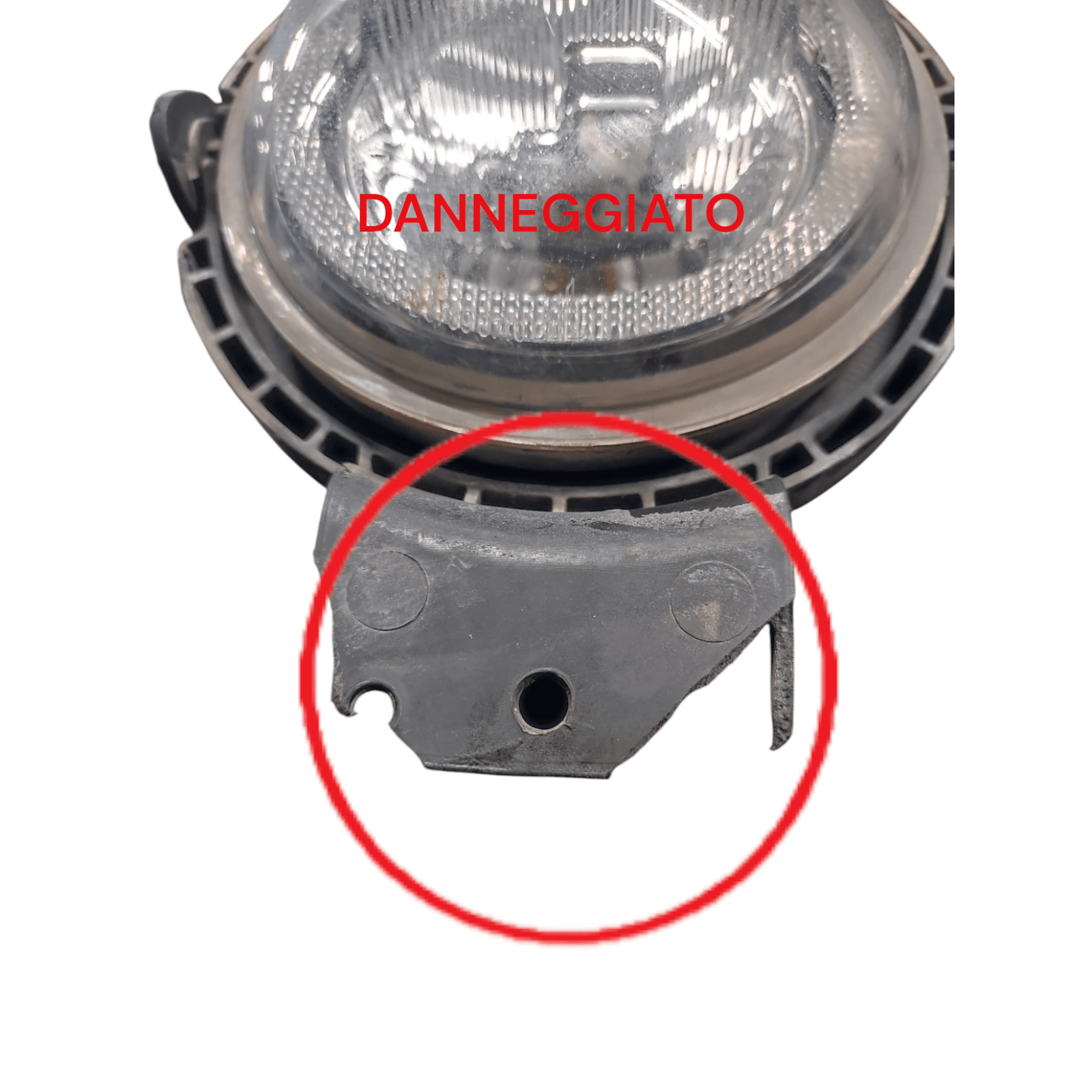 Left LED Fog Light / Spotlight for Mini Countryman R60 CODE: 9812537 (2010 - 2016) - F&P CRASH SRLS - Used Parts