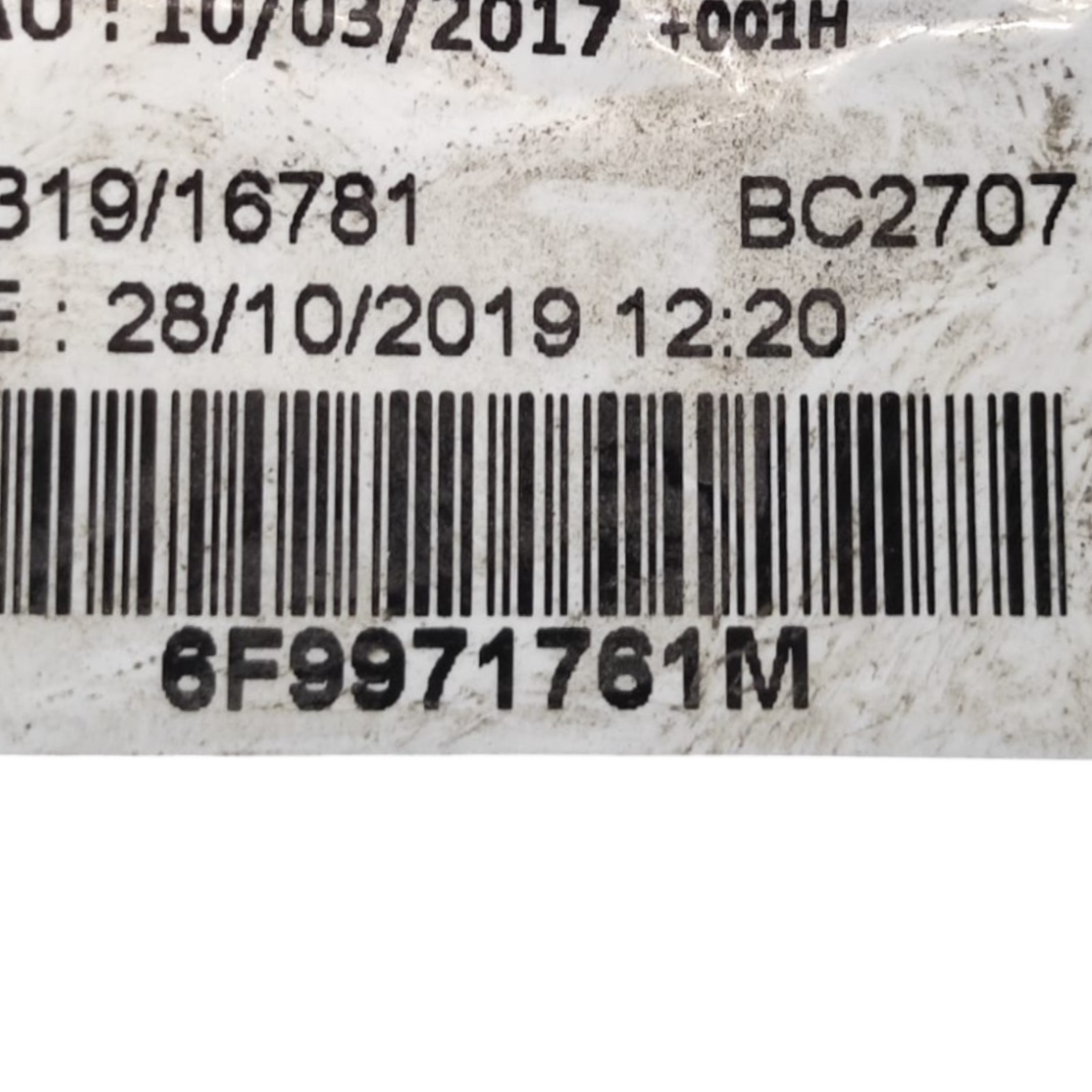 Cablaggio sensori paraurti anteriore seat arona cod: 6f9971761m (2017-)