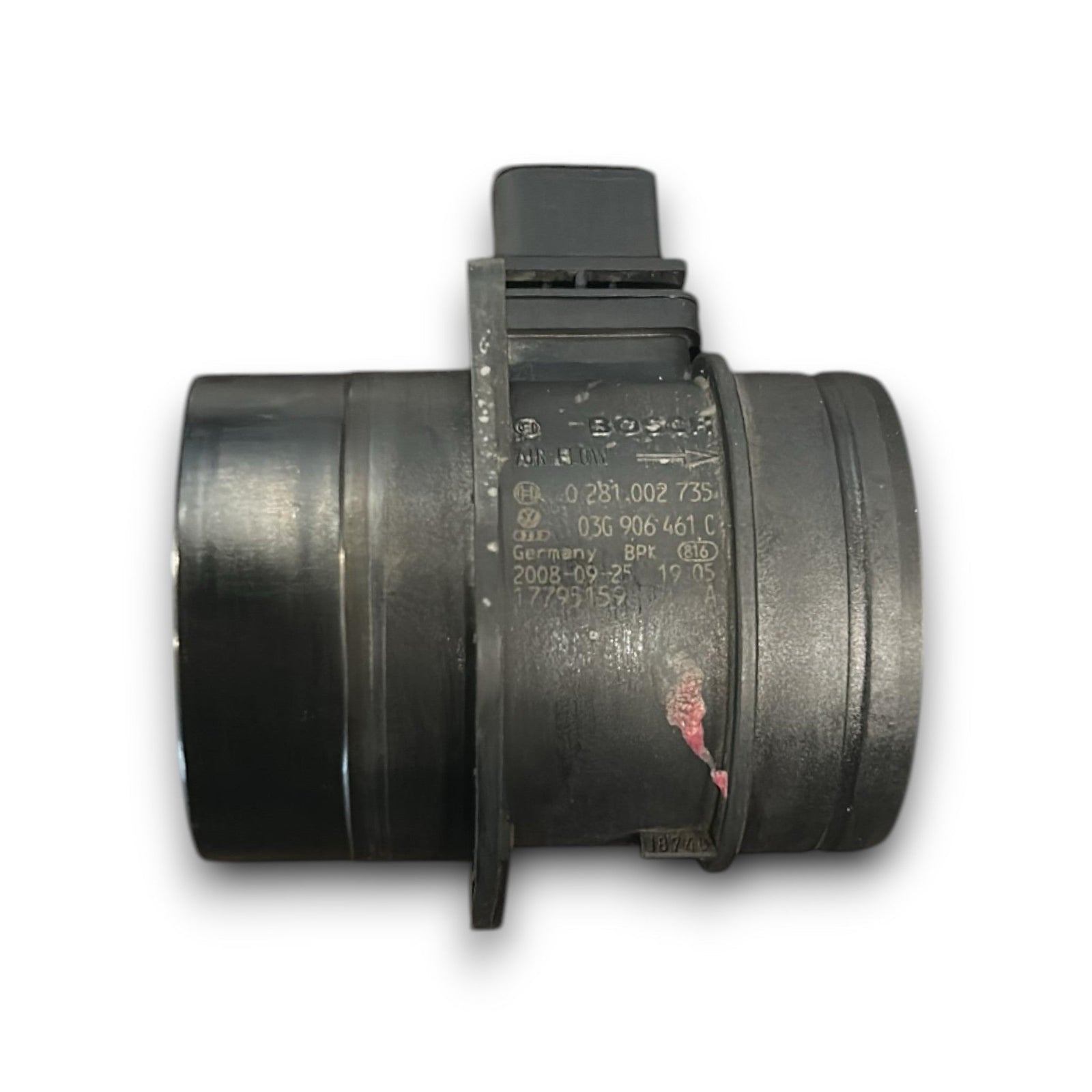 Flow meter / Debimeter Volkswagen Golf VI code 03G906461C 2.0 Diesel (2008 > 2012) - F&P CRASH SRLS - Used Parts
