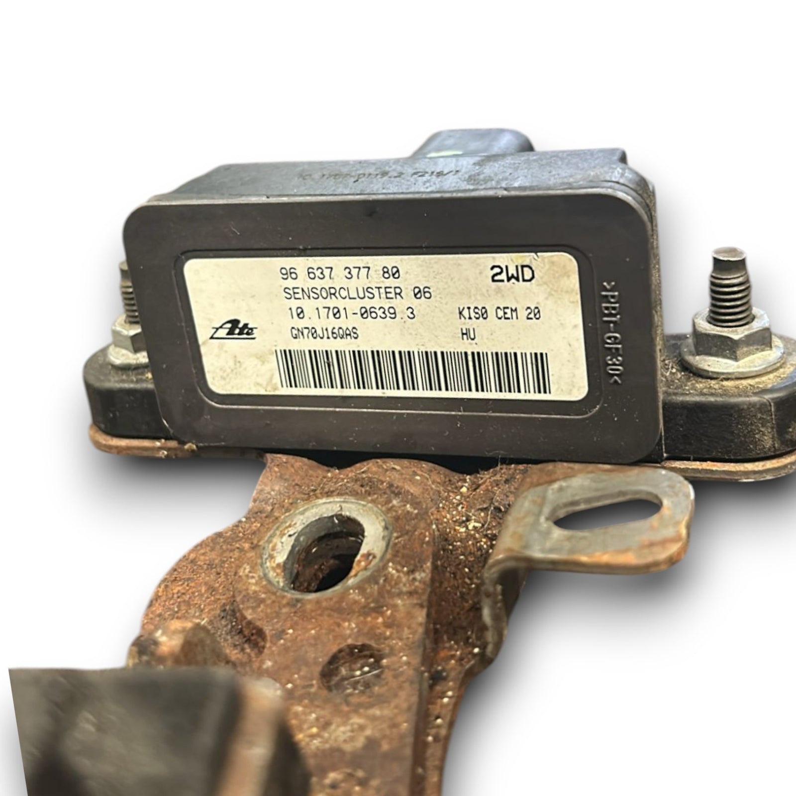 Handbrake / Parking Brake Citroen DS3 cod.9689033080 (2010 > 2019) + ESP Sensor / Steering Angle cod.9663737780 - F&P CRASH SRLS - Used Parts