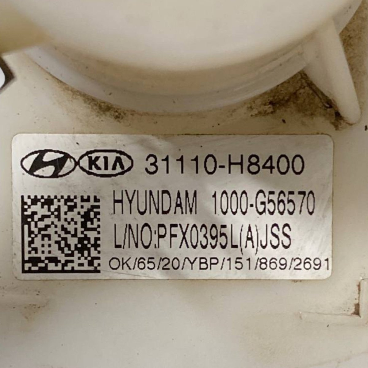 Galleggiante / pompa carburante kia stonic 1.0 benzina / hybrid Cod: 31110 - h8400 (2017 - ) - F&P CRASH SRLS - Ricambi Usati