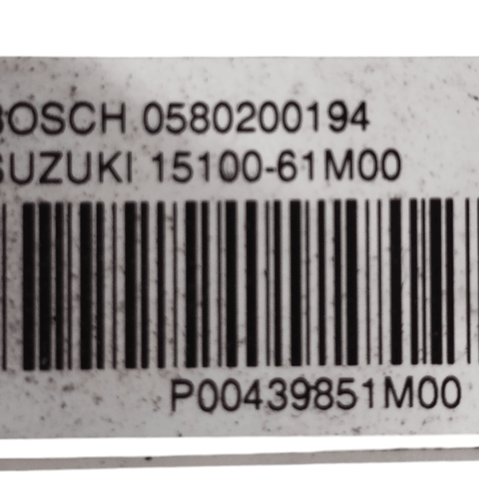 Float / Fuel Pump Suzuki S - Cross 1.6 Petrol CODE: 1510061M00 (2013 - 2022) - F&P CRASH SRLS - Used Parts