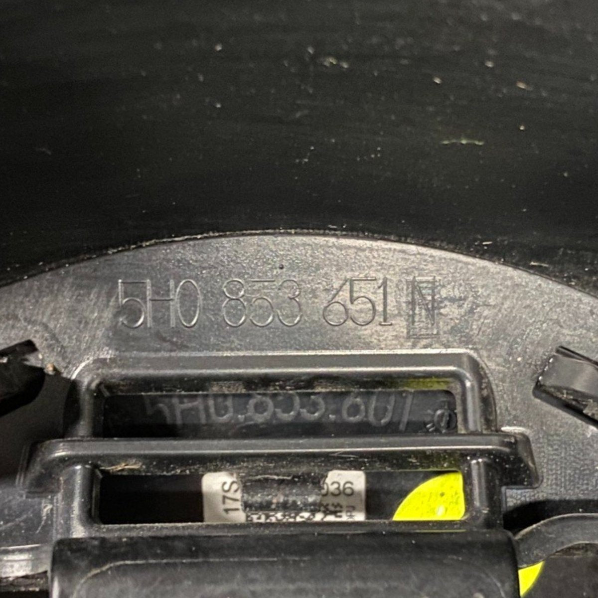 Griglia anteriore paraurti volkswagen golf viii Cod: 5h0853651 (2019 - ) - F&P CRASH SRLS - Ricambi Usati