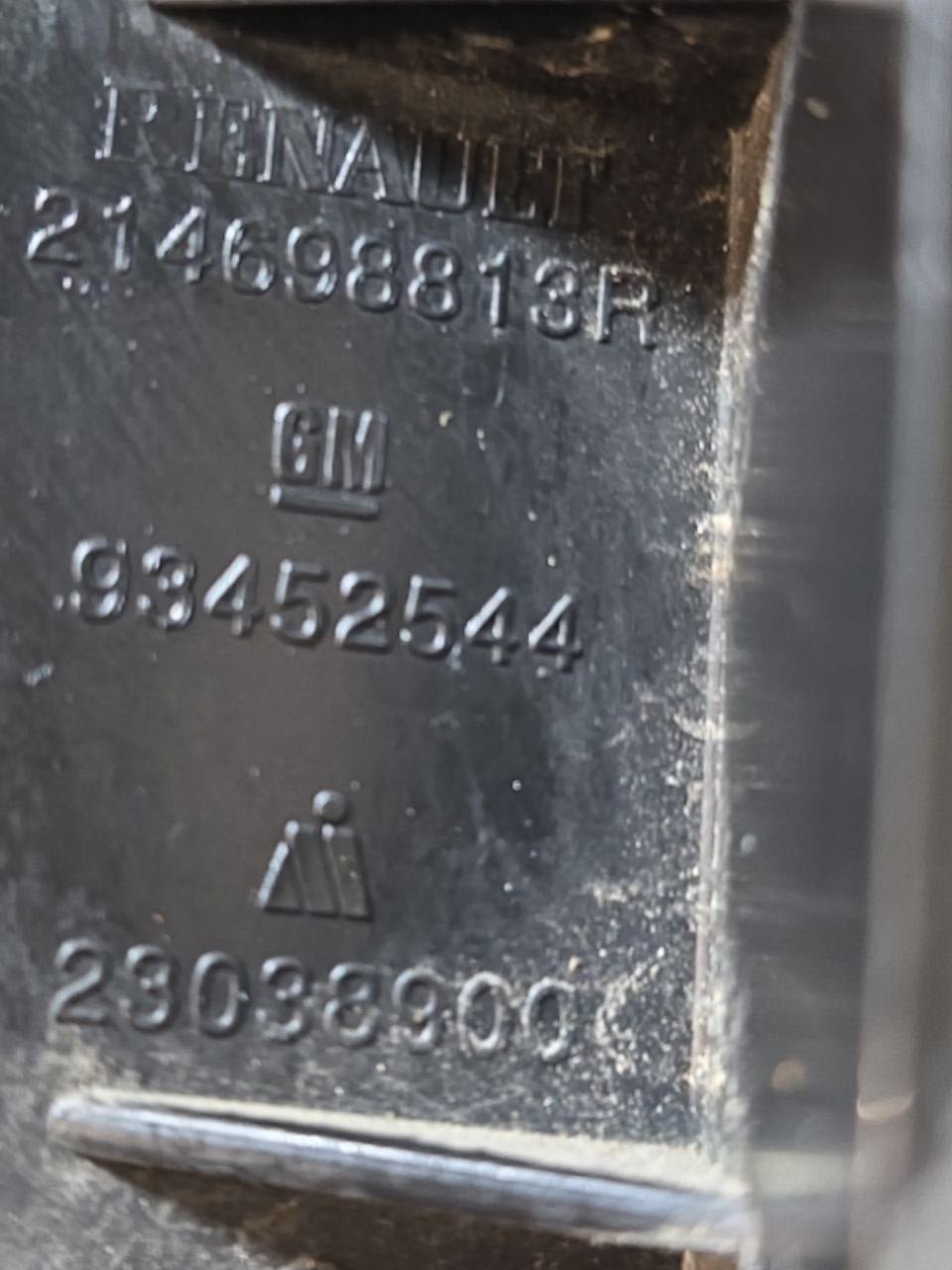 Griglia Paraurti Anteriore Opel Vivaro ( 2019 > ) Cod : 93452544 - F&P CRASH SRLS - Ricambi Usati