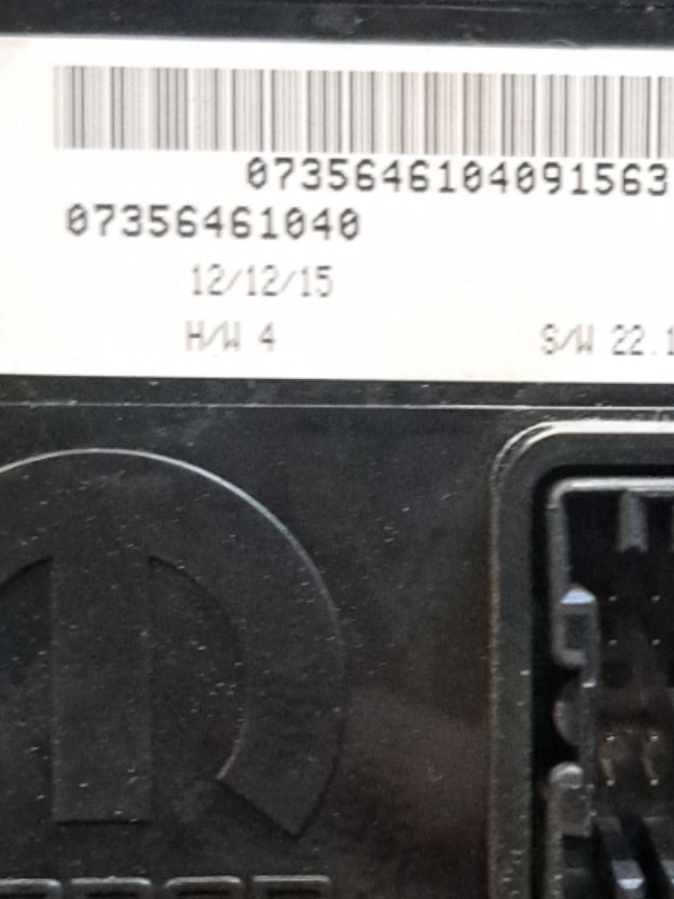 Gruppo Comandi Clima manuale Jeep Renegade 1.6 diesel (2014>) COD:07356461040 - F&P CRASH SRLS - Ricambi Usati