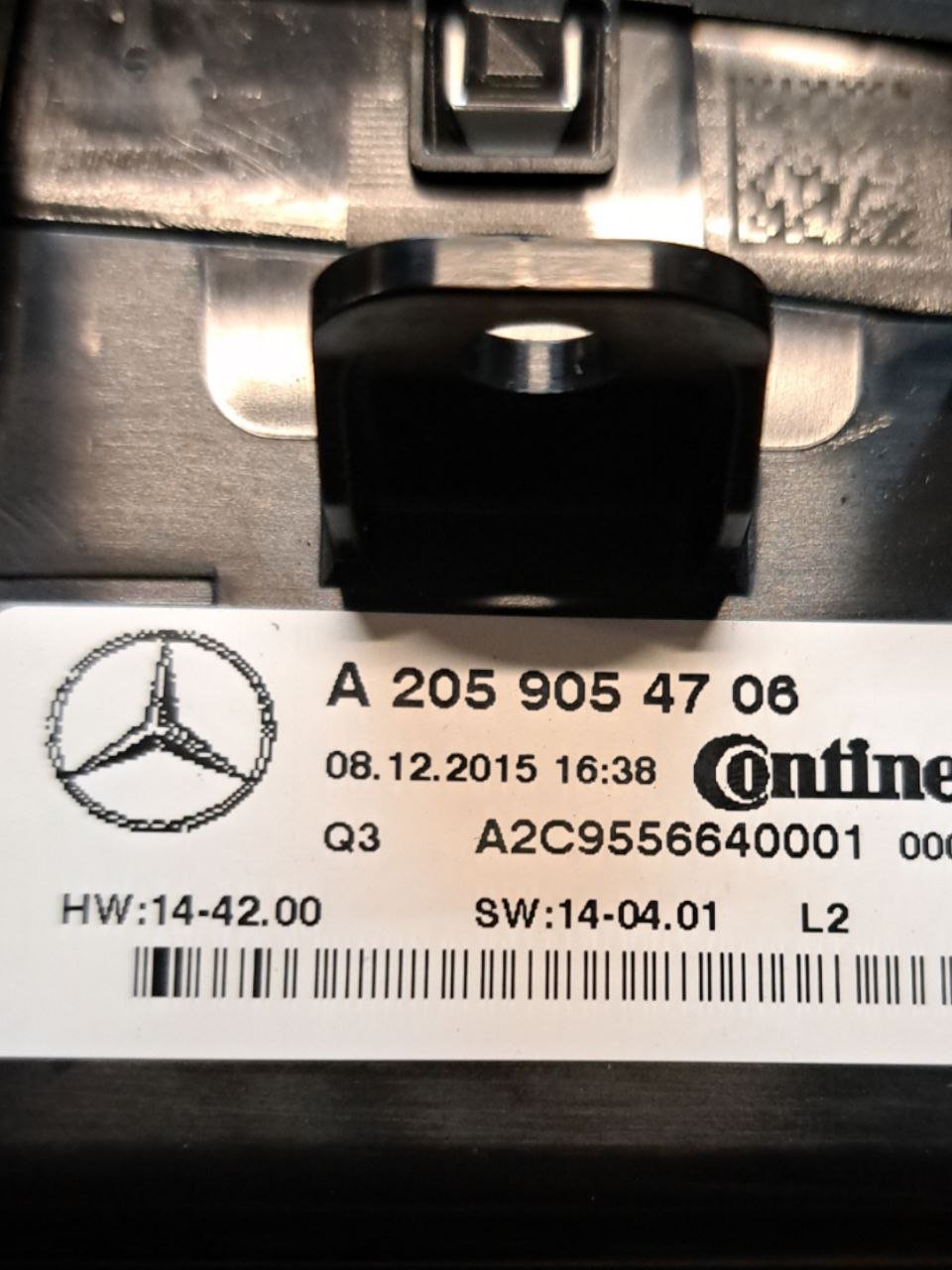 Gruppo Comandi Clima Mercedes-Benz Classe C W205 (2017) COD:A2059054706 - F&P CRASH SRLS - Ricambi Usati