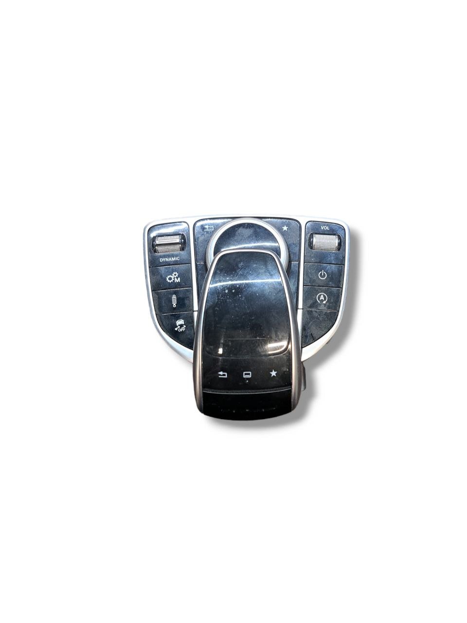 Multimedia control group / car radio joystick central knob + driving mode control Mercedes-Benz Class C W205 (2017) COD:A2059005915 - F&P CRASH SRLS - Used Parts