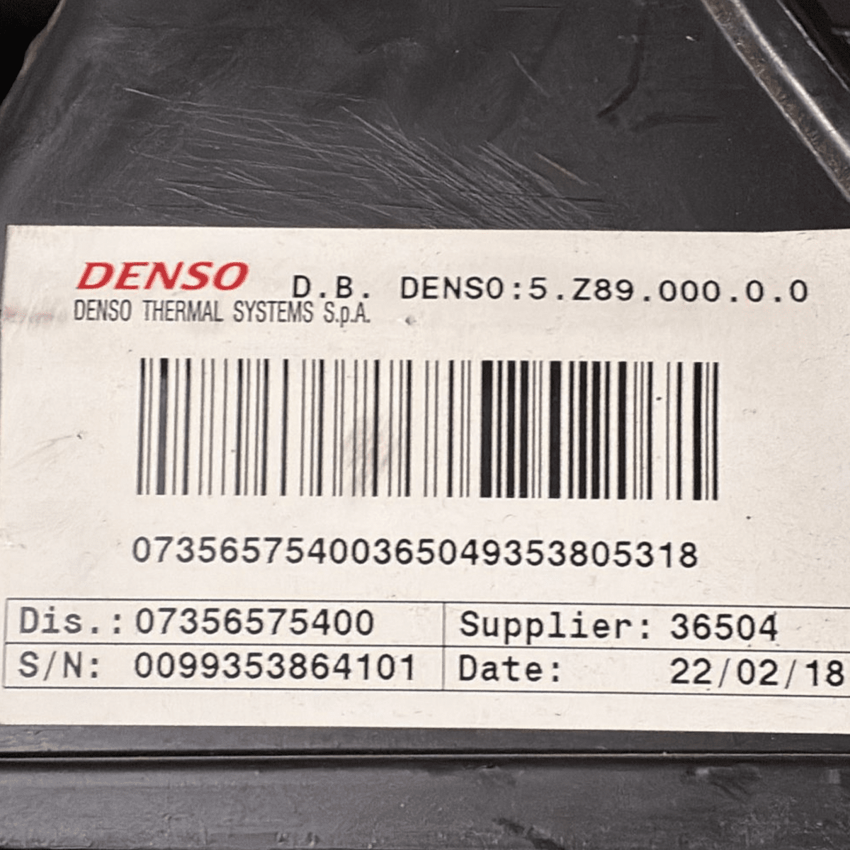 Gruppo riscaldamento / stufa peugeot boxer cod : 5Z8900000 (2014 - >) - F&P CRASH SRL - Ricambi Usati