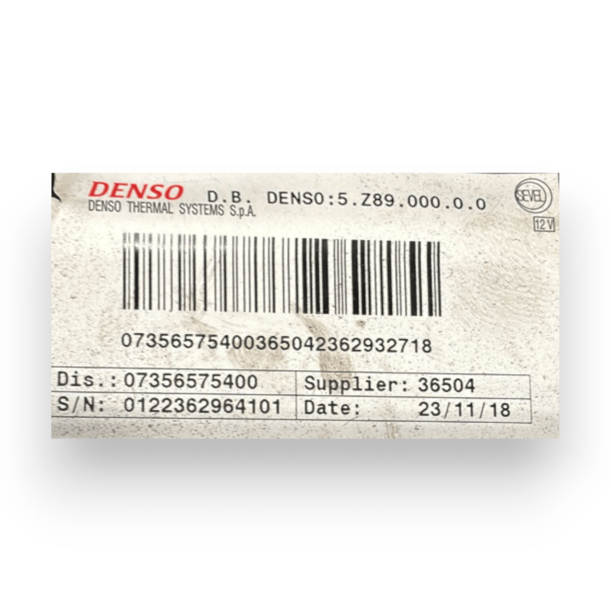 Complete heater group fiat ducato 2.3 diesel code:07356575400 (2014 - ) - F&P CRASH SRL - Used Parts