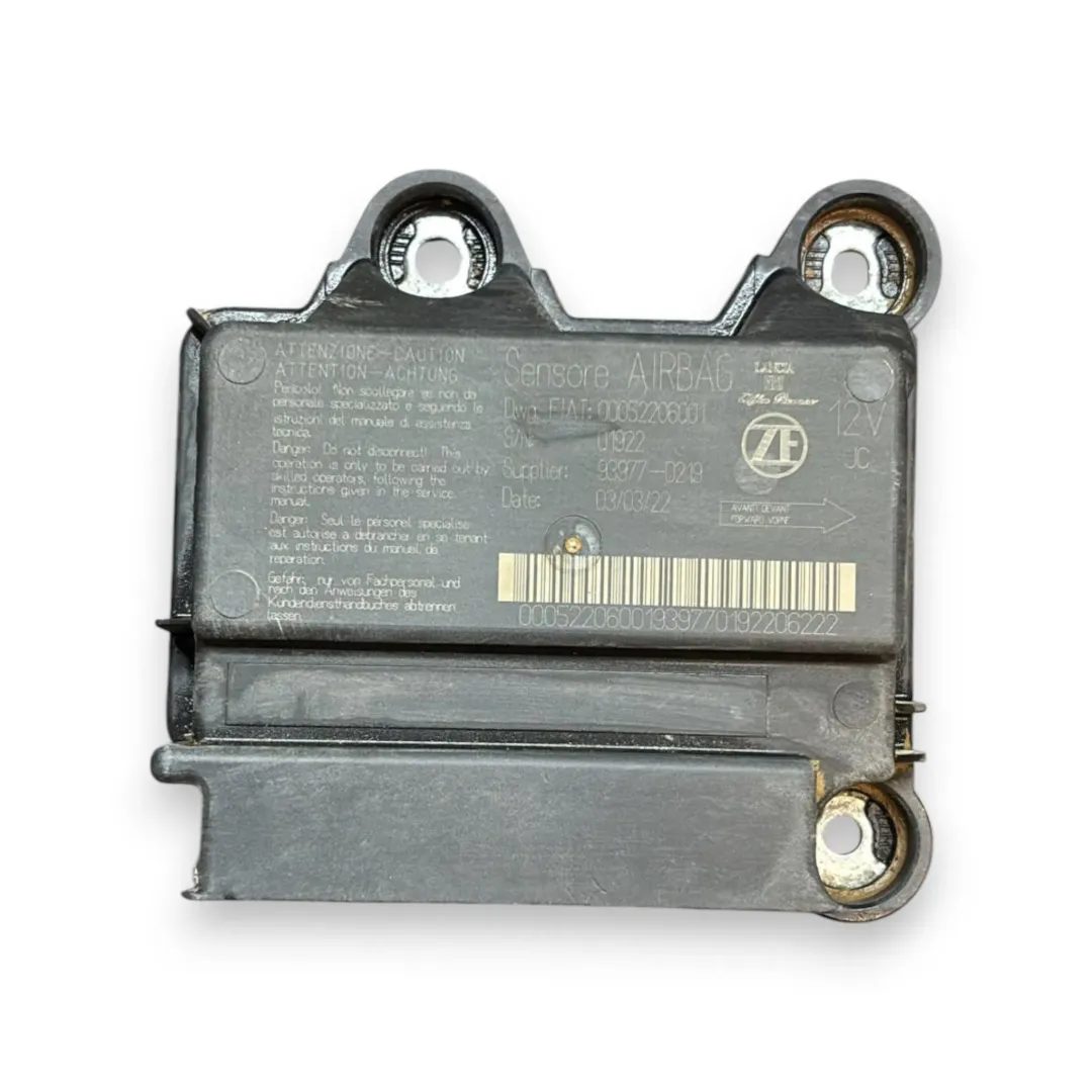 Centralina comando airbag Fiat Panda 4Q OEM 52206001