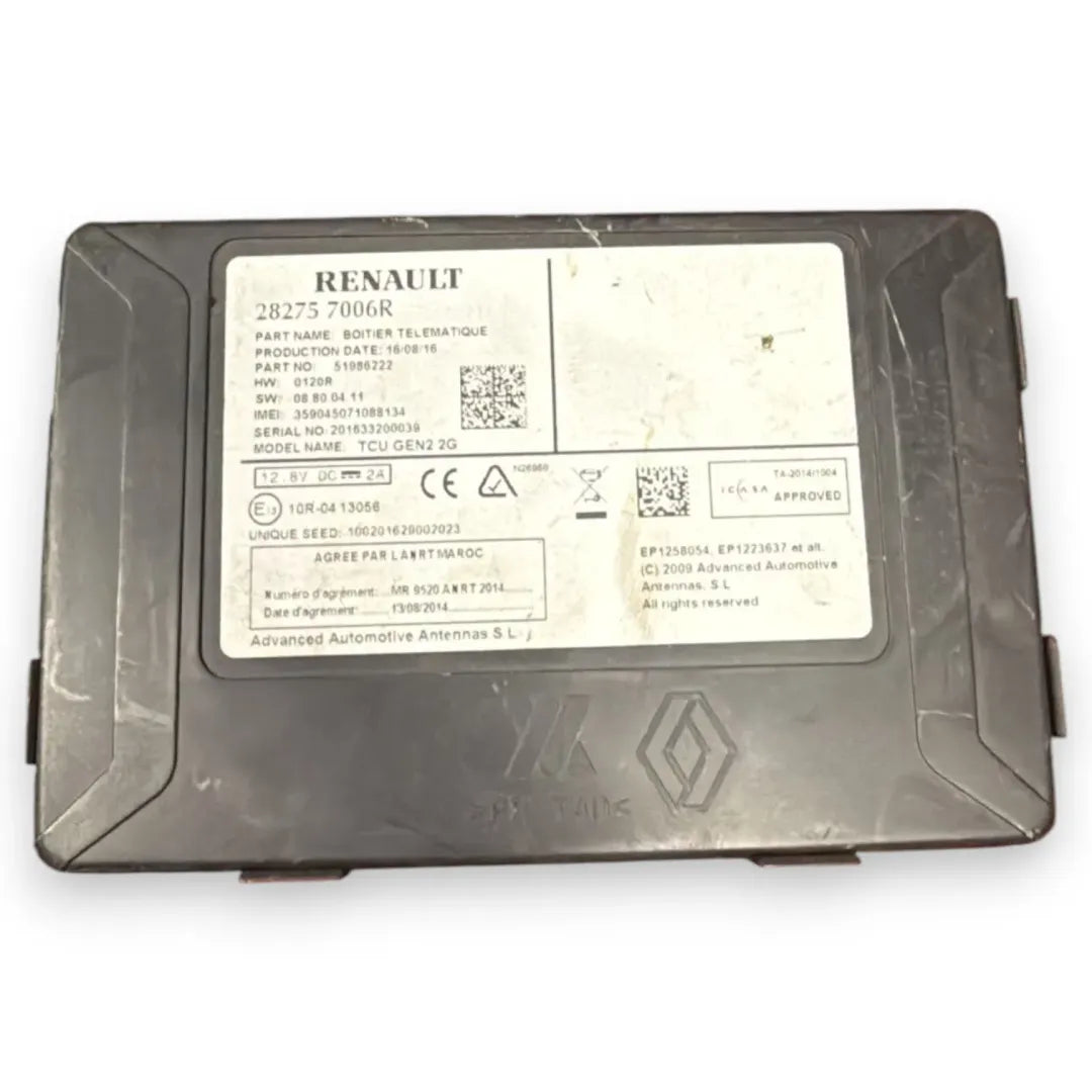 Centralina comfort Renault Megane 4ª Serie cod. 28275-7006R