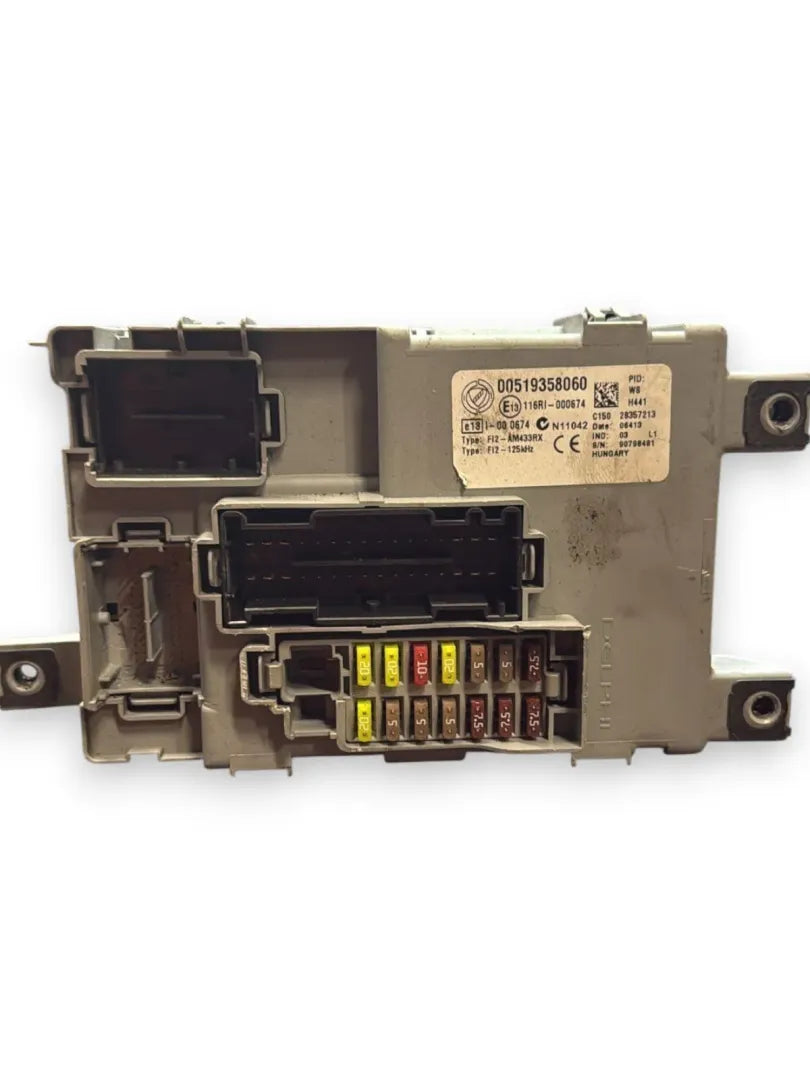 Centralina body computer Fiat Punto EVO 3J cod. 00519358060