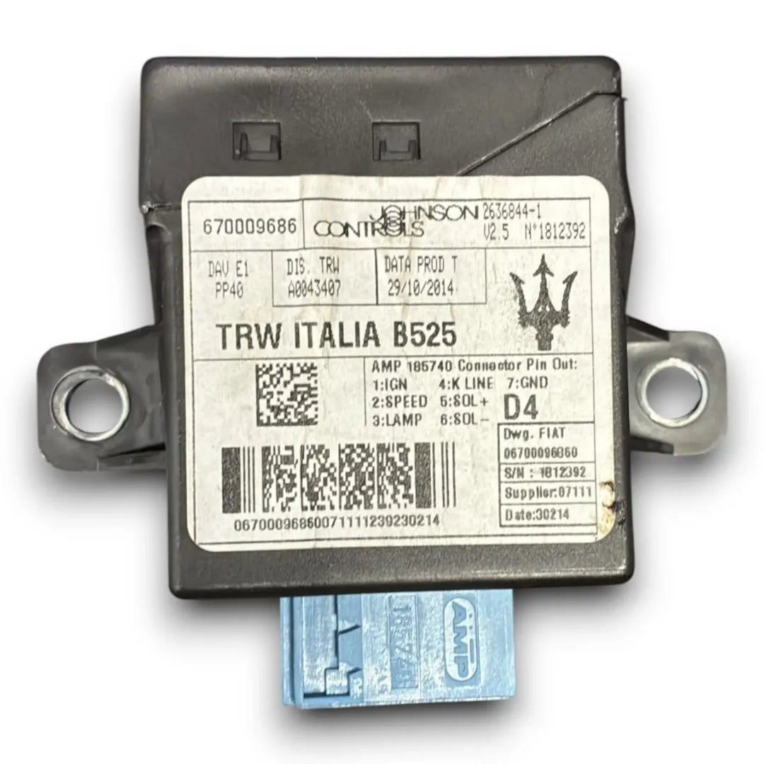 Centralina del servosterzo Maserati Ghibli dal 2013 OEM 670009686