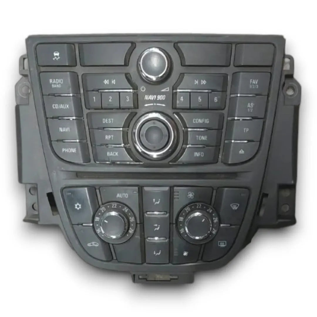 Blocco comandi autoradio Opel Astra J 2009–2018 OEM 13268687