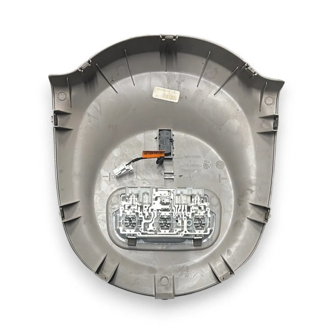 Dettaglio Plafoniera abitacolo interna anteriore Citroën Berlingo VAN 2015–2019 OEM 9680892377 - foto 2