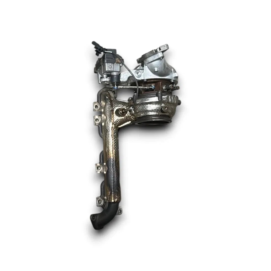 Dettaglio Turbocompressore con collettore di scarico Alfa Romeo Giulia dal 2016 OEM 55279544 - foto 2