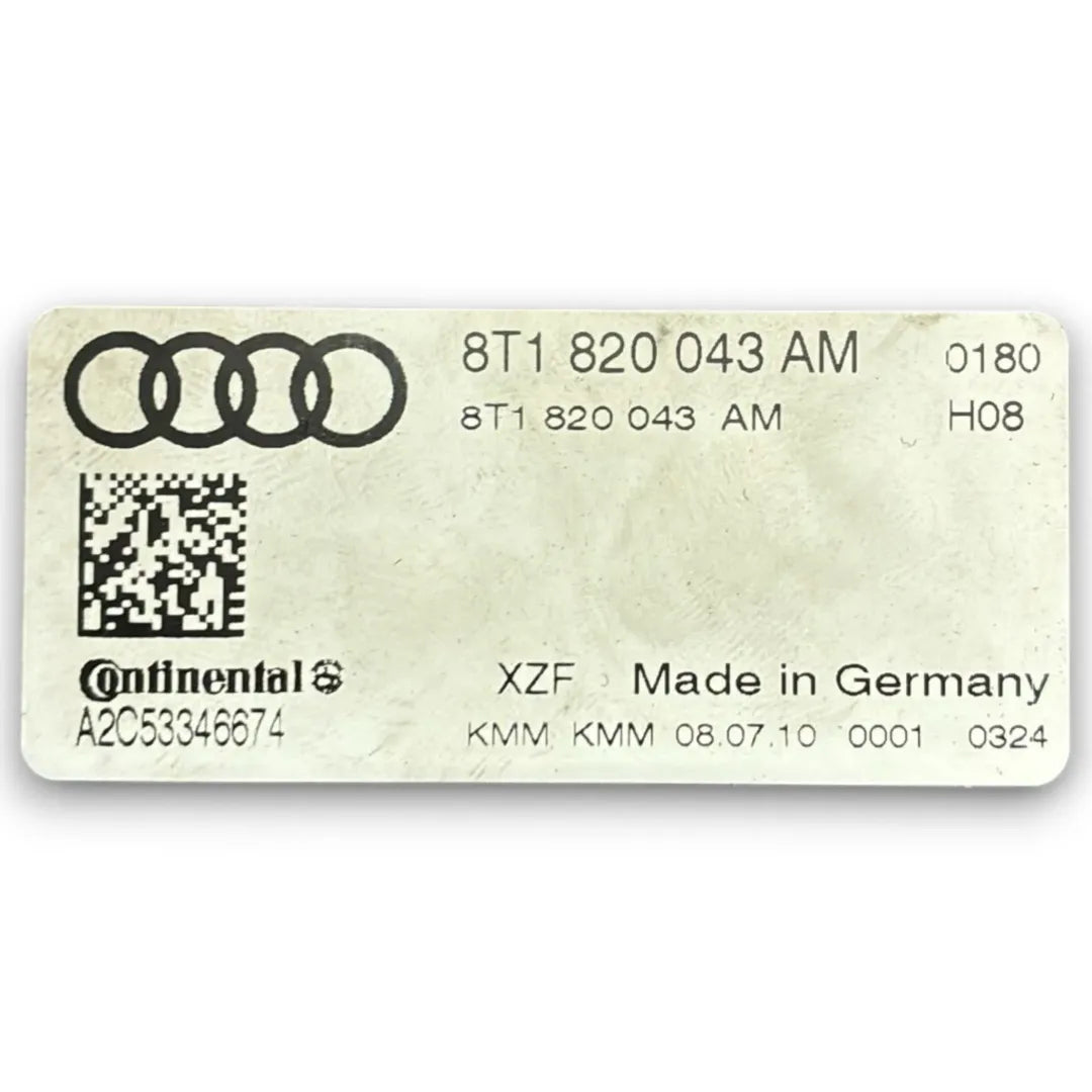 Dettaglio Comando clima Audi Q5 8R 2008–2017 OEM 8T1820043AM - foto 3