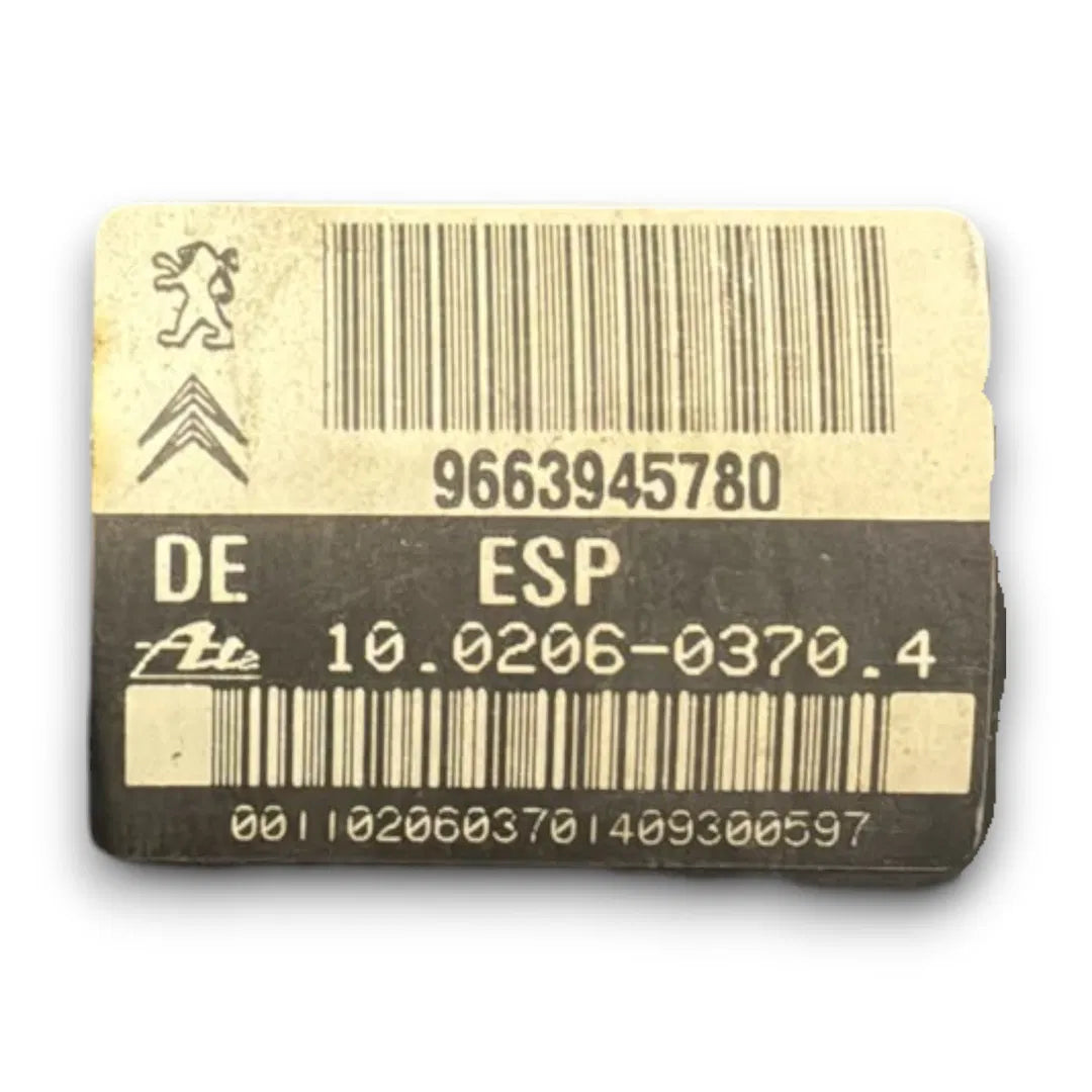 Dettaglio Gruppo ABS con pompa e centralina Peugeot 207 2006–2009 OEM 9663945780 - foto 3