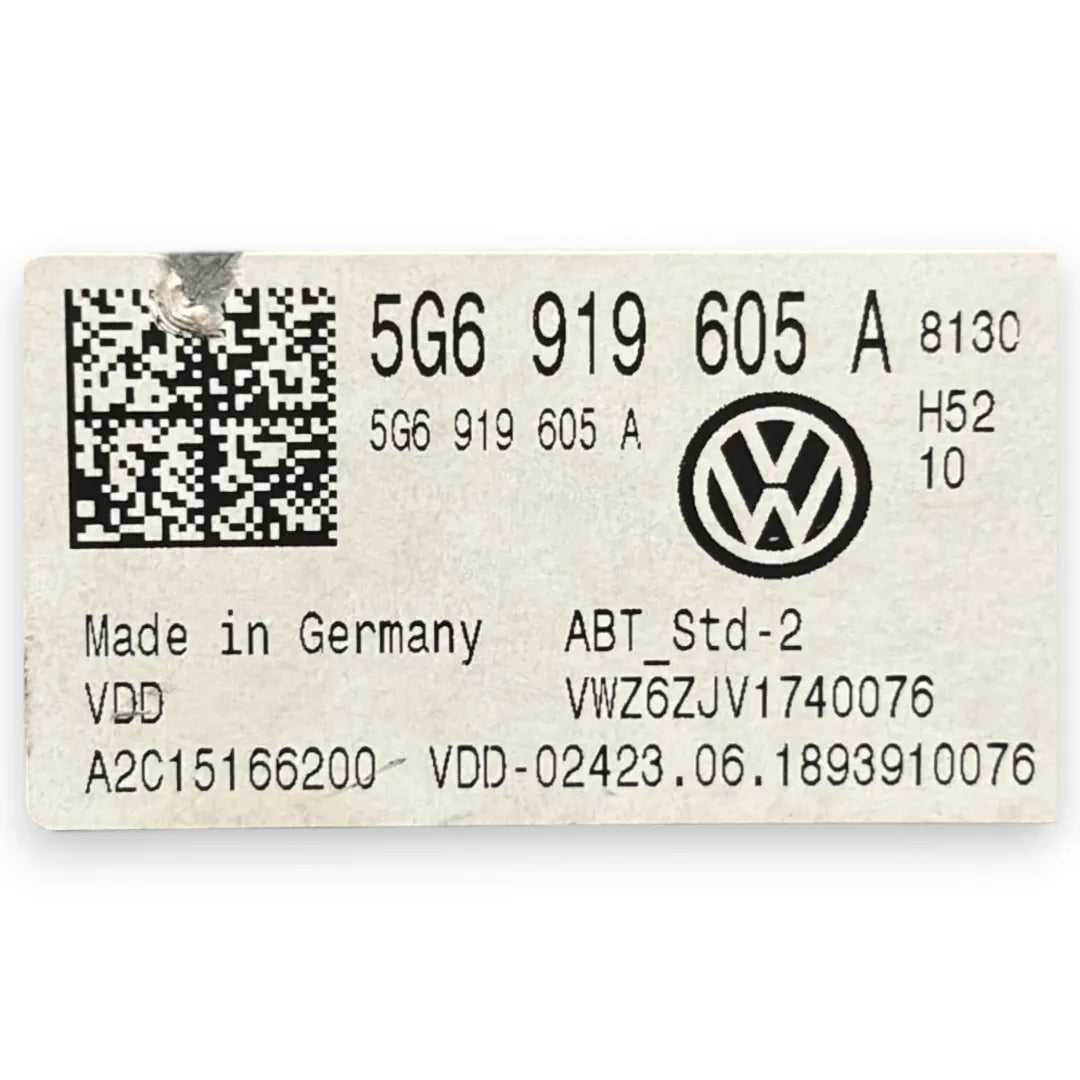 Dettaglio Display navigatore satellitare Volkswagen Golf OEM 5G6919606 - foto 3