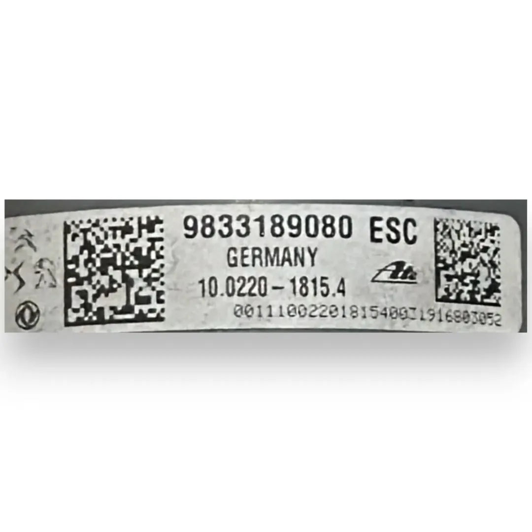 Dettaglio Pompa ABS DS Automobiles DS3 cod. 9833189080 - foto 3