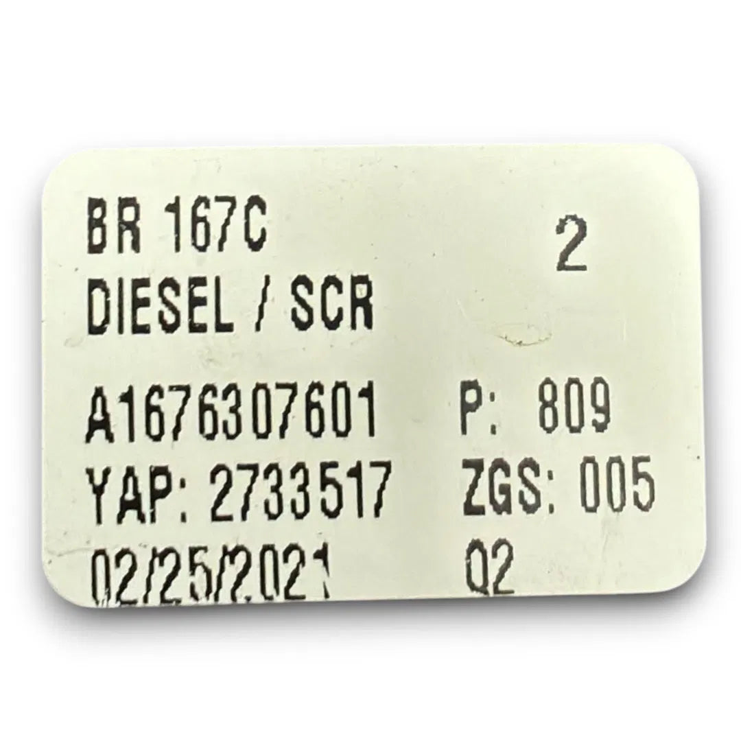 Dettaglio Sportellino carburante Mercedes-Benz Classe GLE Coupé C167 dal 2020 OEM A1676307601 - foto 3