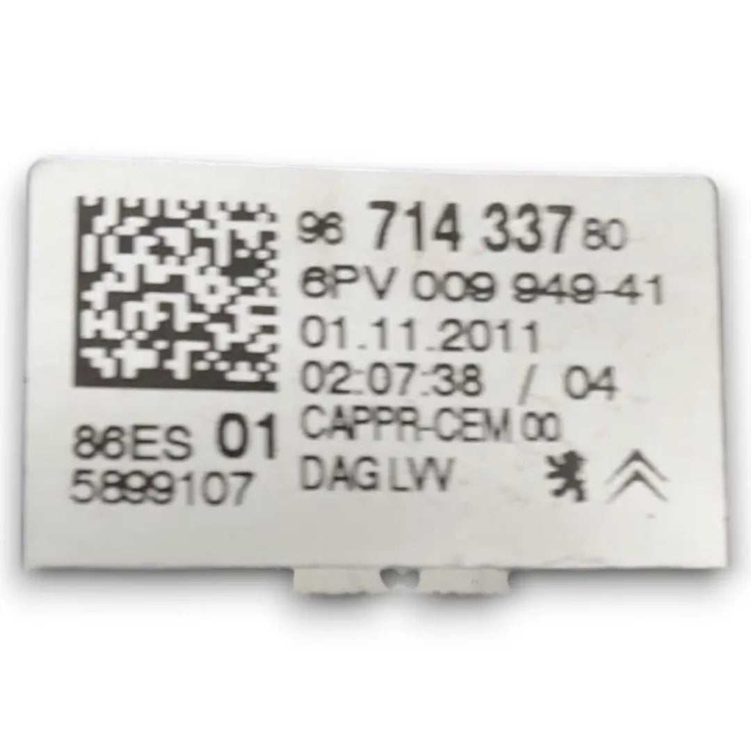 Dettaglio Pedaliera completa Peugeot 308 2011–2015 OEM 4500JV - foto 3
