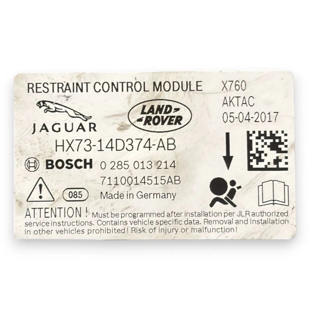 Dettaglio Centralina comando airbag Jaguar F-PACE X761 OEM T2H19065 - foto 3