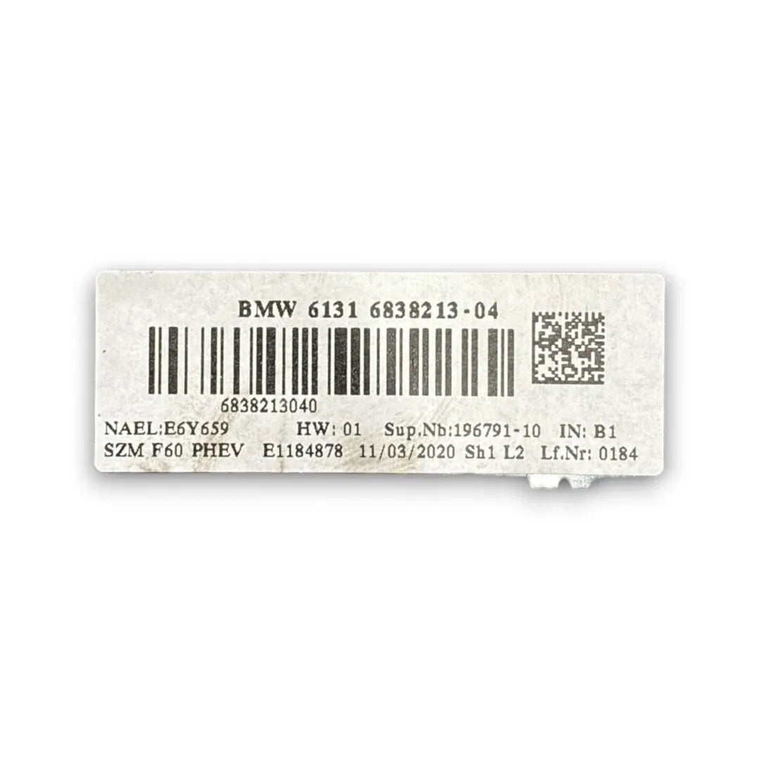 Dettaglio Pulsantiera avviamento e comandi MINI Countryman F60 LCI 2020–2024 OEM 6838213 - foto 3